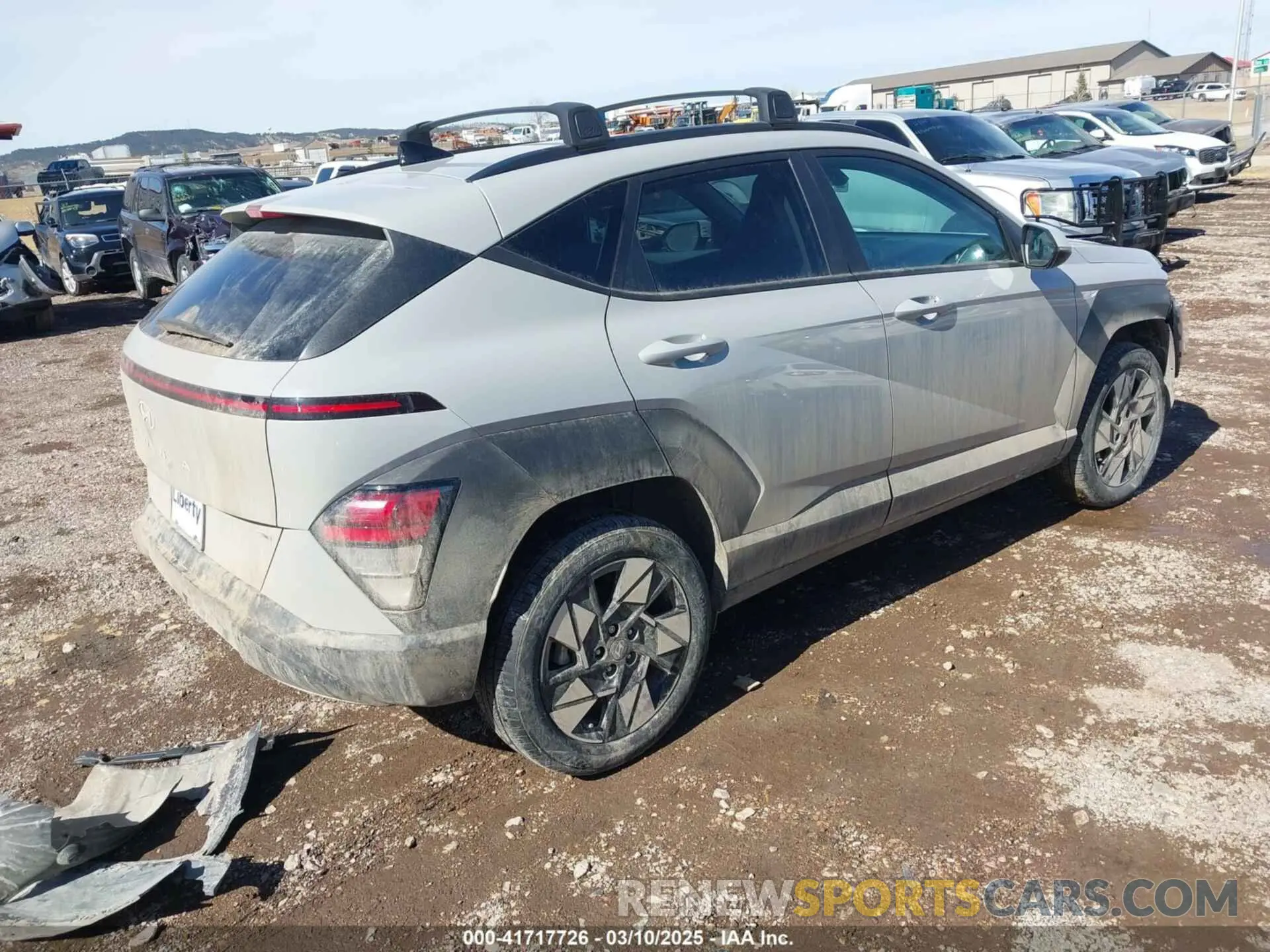 4 Photograph of a damaged car KM8HCCAB9RU123017 HYUNDAI KONA 2024