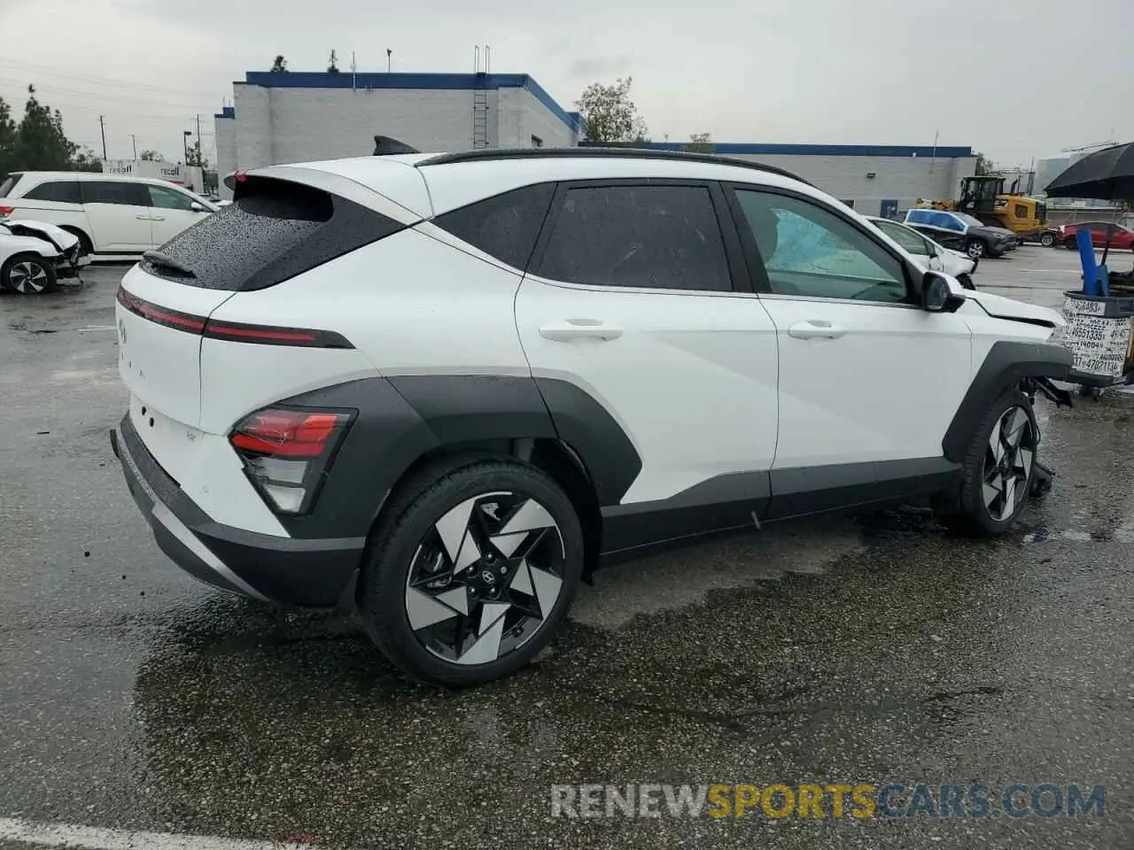 3 Photograph of a damaged car KM8HE3A30RU172951 HYUNDAI KONA 2024