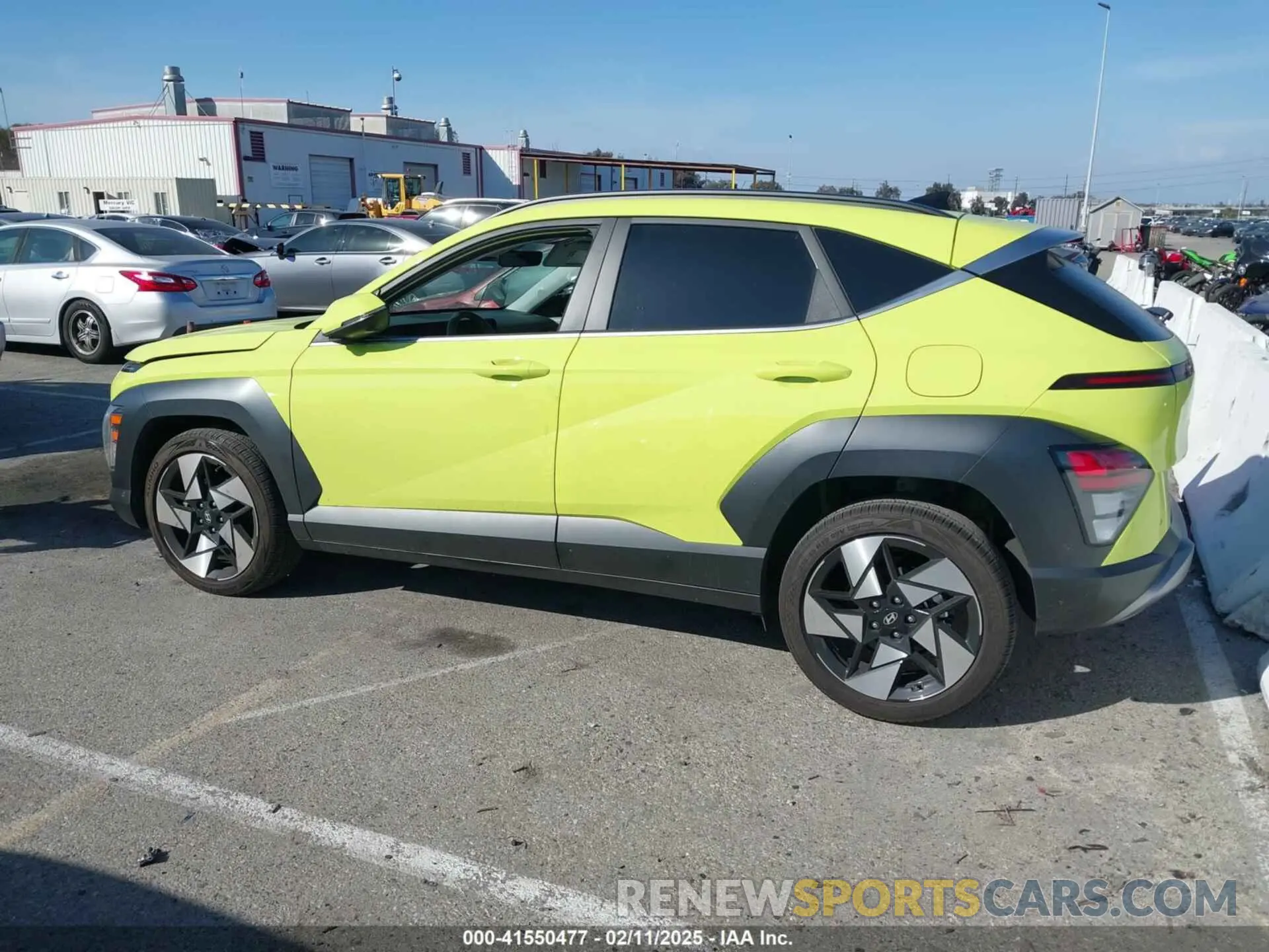 14 Photograph of a damaged car KM8HE3A32RU108653 HYUNDAI KONA 2024
