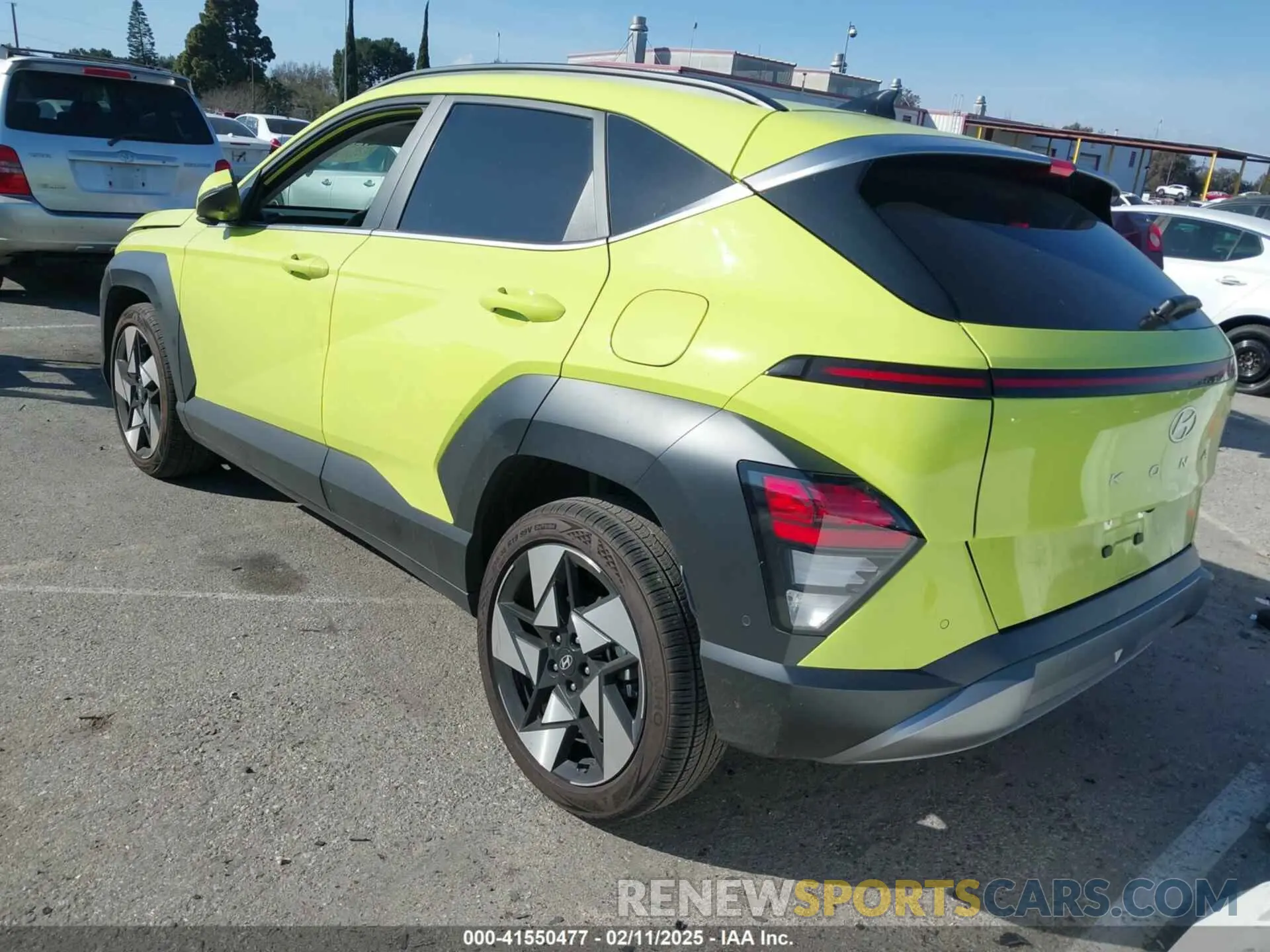 3 Photograph of a damaged car KM8HE3A32RU108653 HYUNDAI KONA 2024