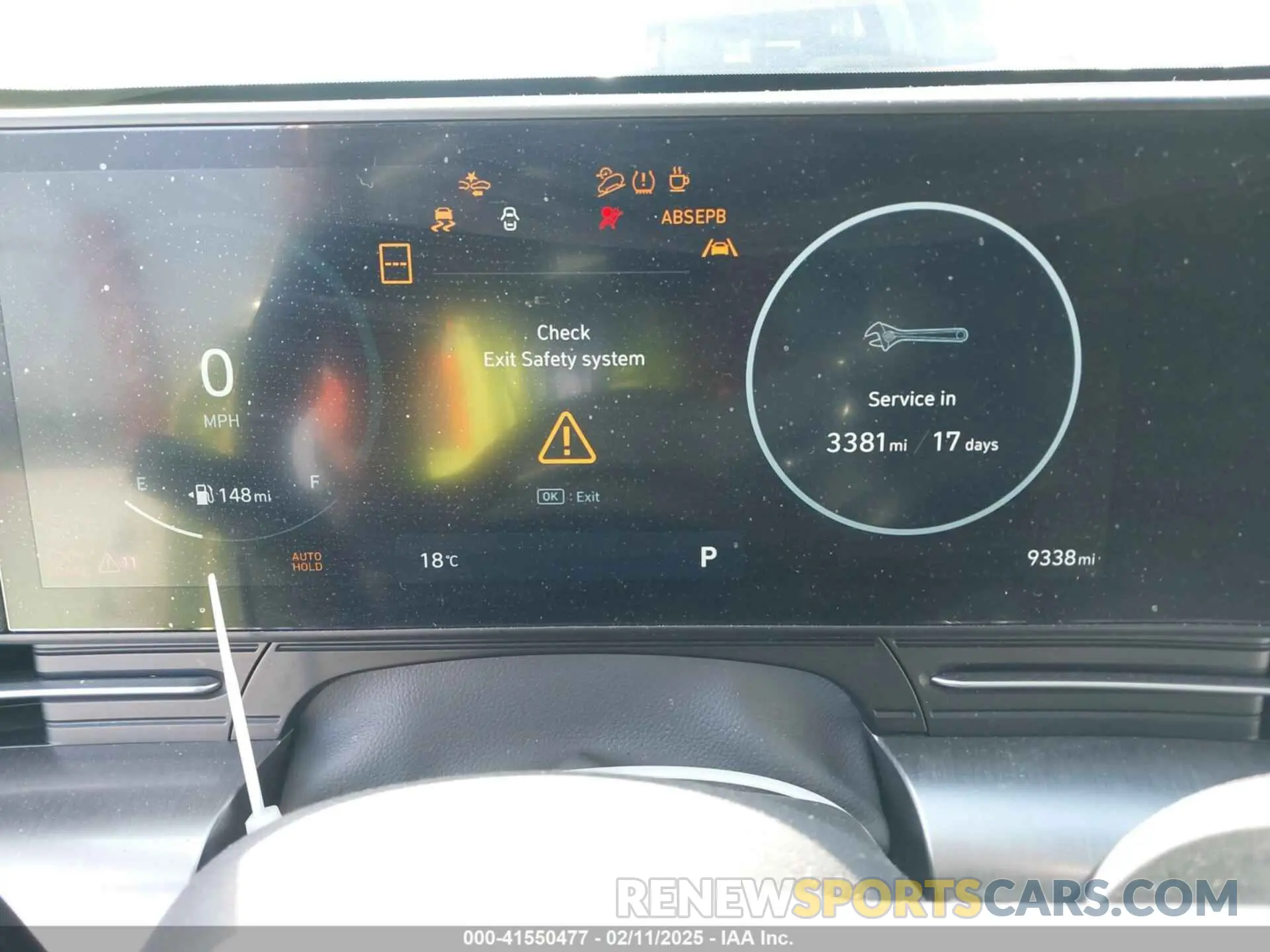 7 Photograph of a damaged car KM8HE3A32RU108653 HYUNDAI KONA 2024
