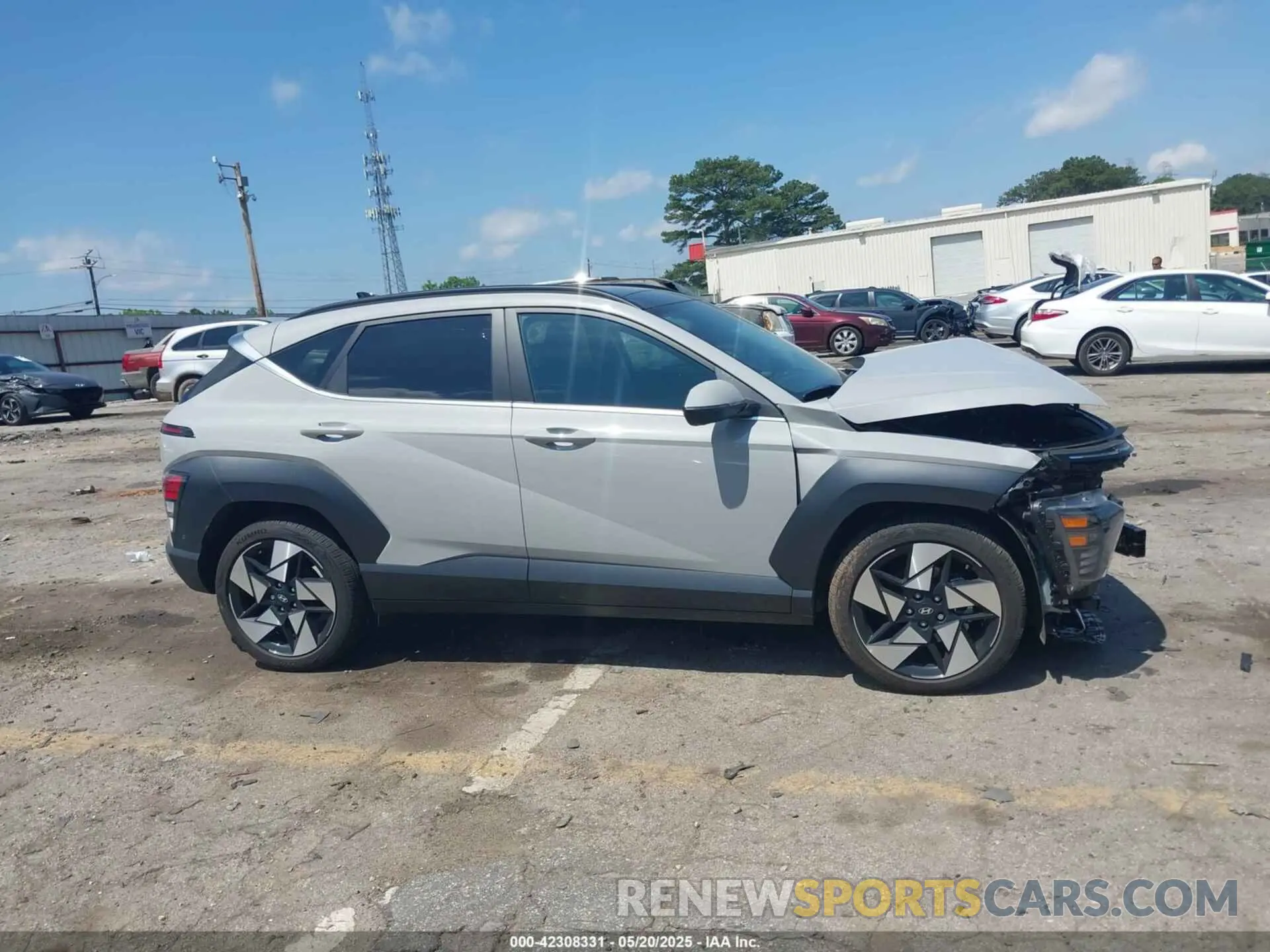14 Photograph of a damaged car KM8HE3A33RU083715 HYUNDAI KONA 2024