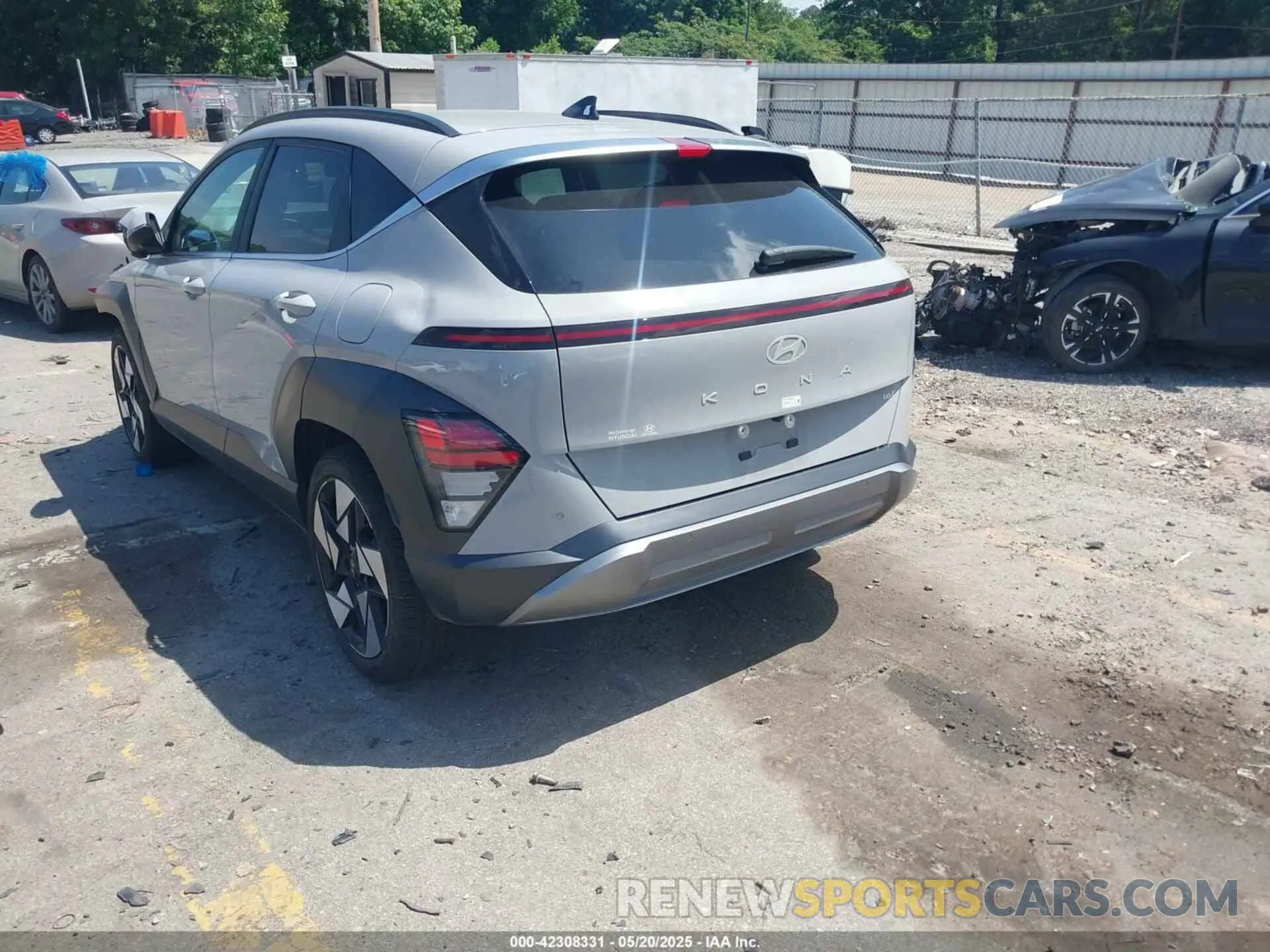 3 Photograph of a damaged car KM8HE3A33RU083715 HYUNDAI KONA 2024