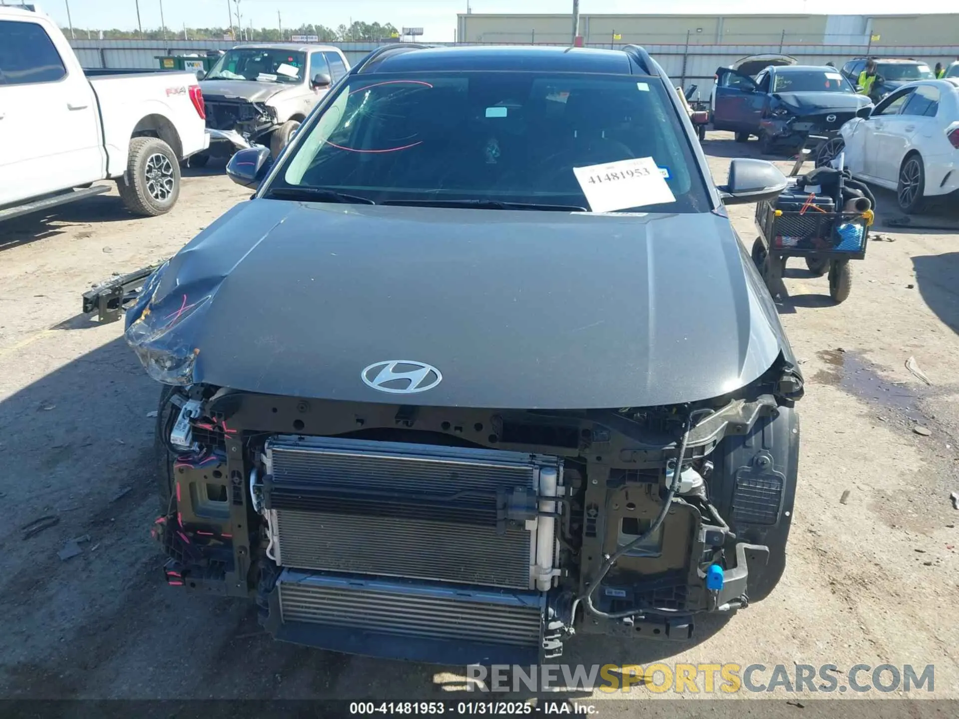 12 Photograph of a damaged car KM8HE3A34RU027329 HYUNDAI KONA 2024
