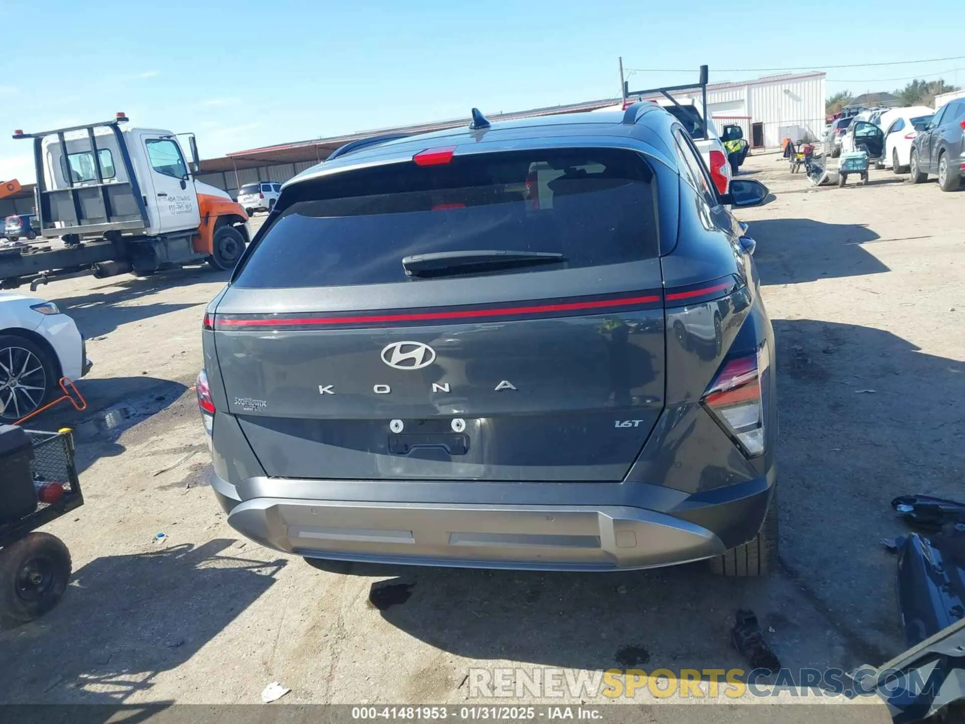 16 Photograph of a damaged car KM8HE3A34RU027329 HYUNDAI KONA 2024