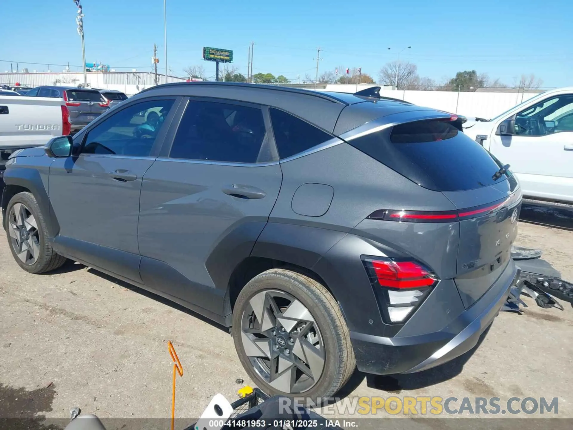 3 Photograph of a damaged car KM8HE3A34RU027329 HYUNDAI KONA 2024