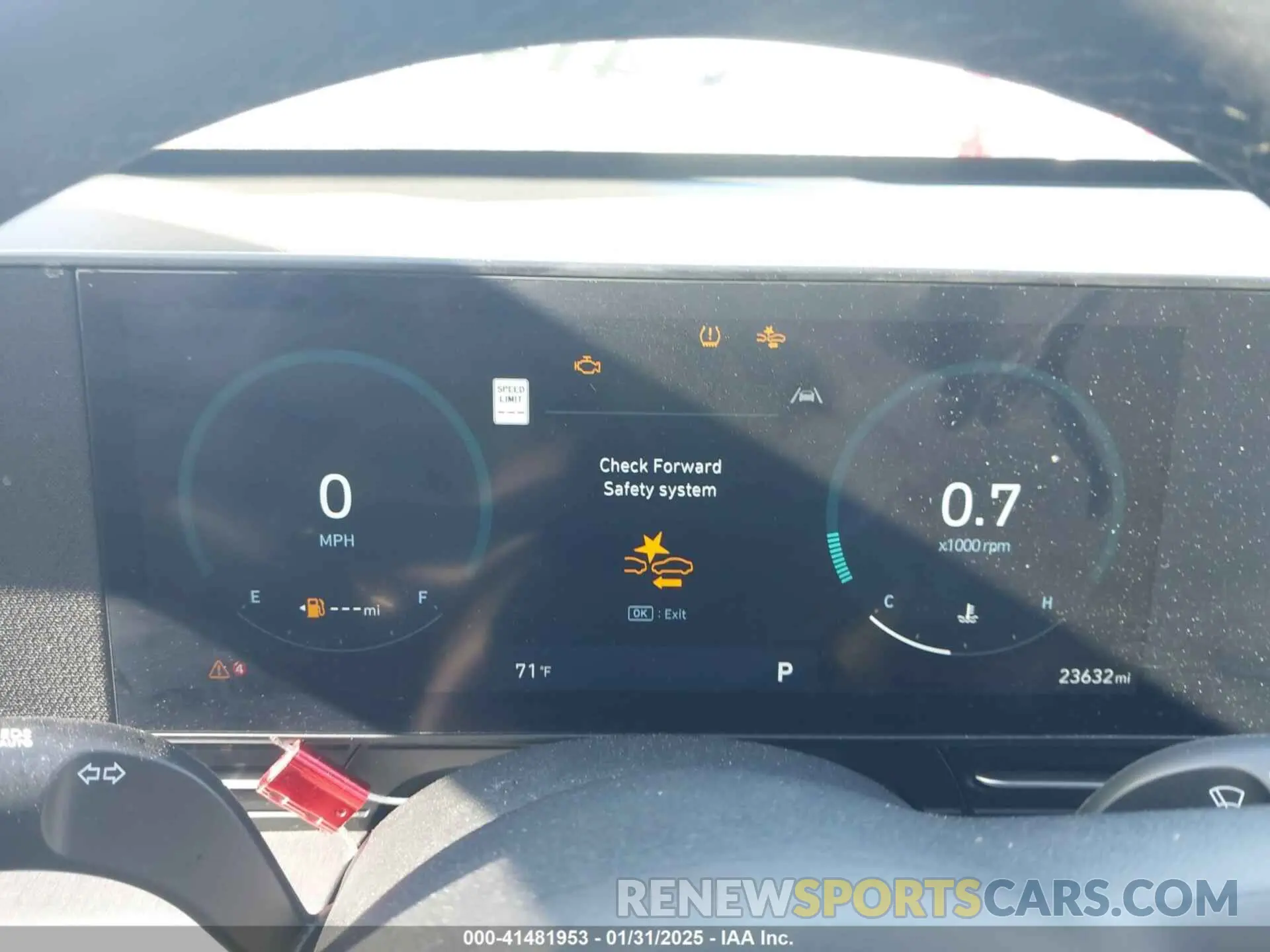 7 Photograph of a damaged car KM8HE3A34RU027329 HYUNDAI KONA 2024