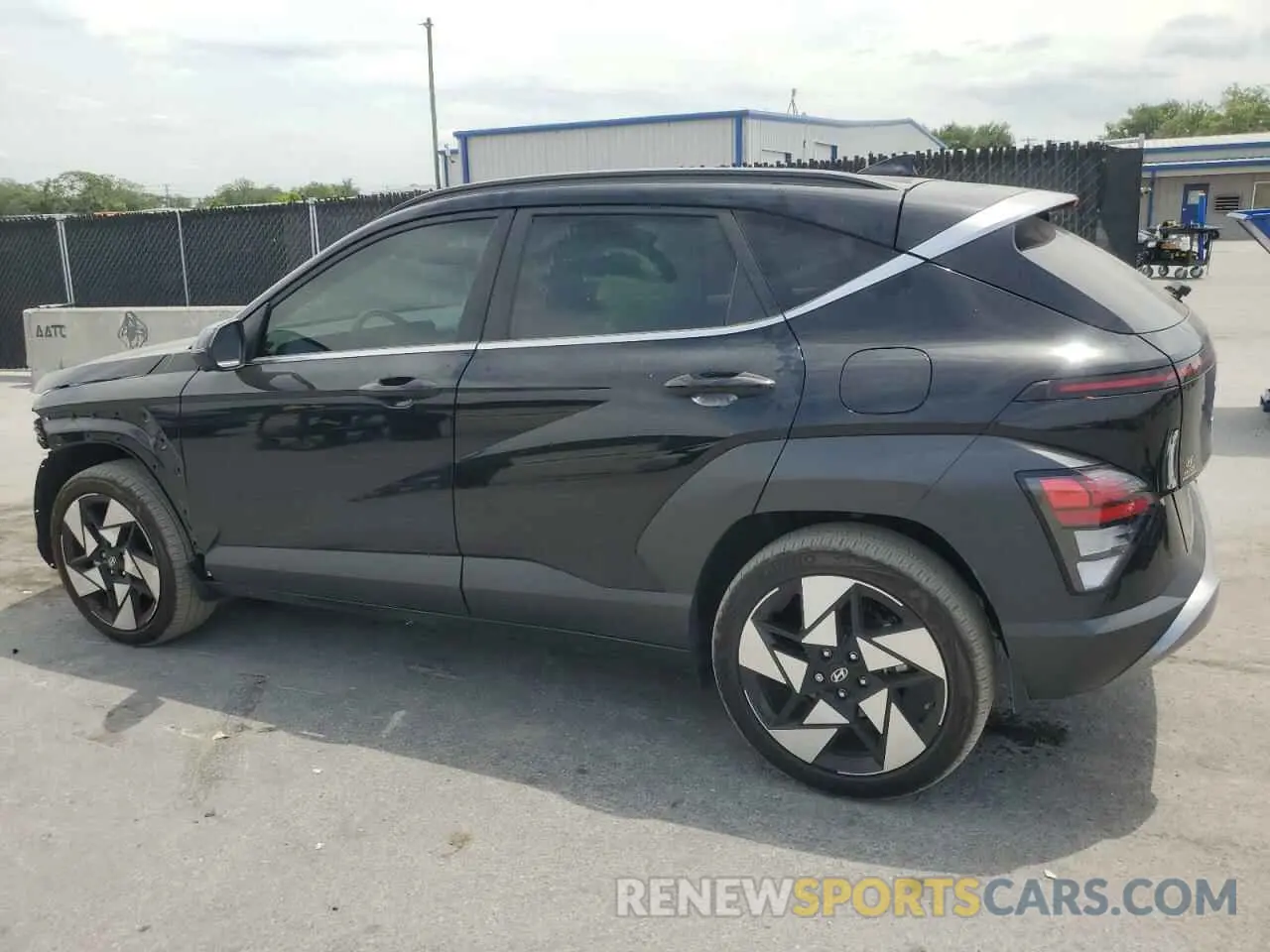 2 Photograph of a damaged car KM8HE3A35RU039103 HYUNDAI KONA 2024