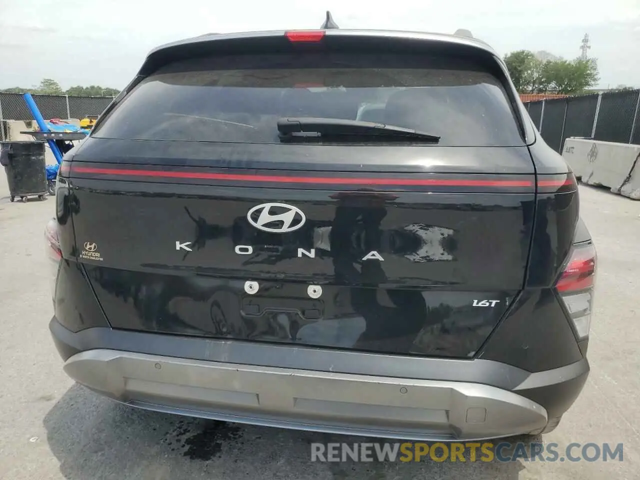 6 Photograph of a damaged car KM8HE3A35RU039103 HYUNDAI KONA 2024