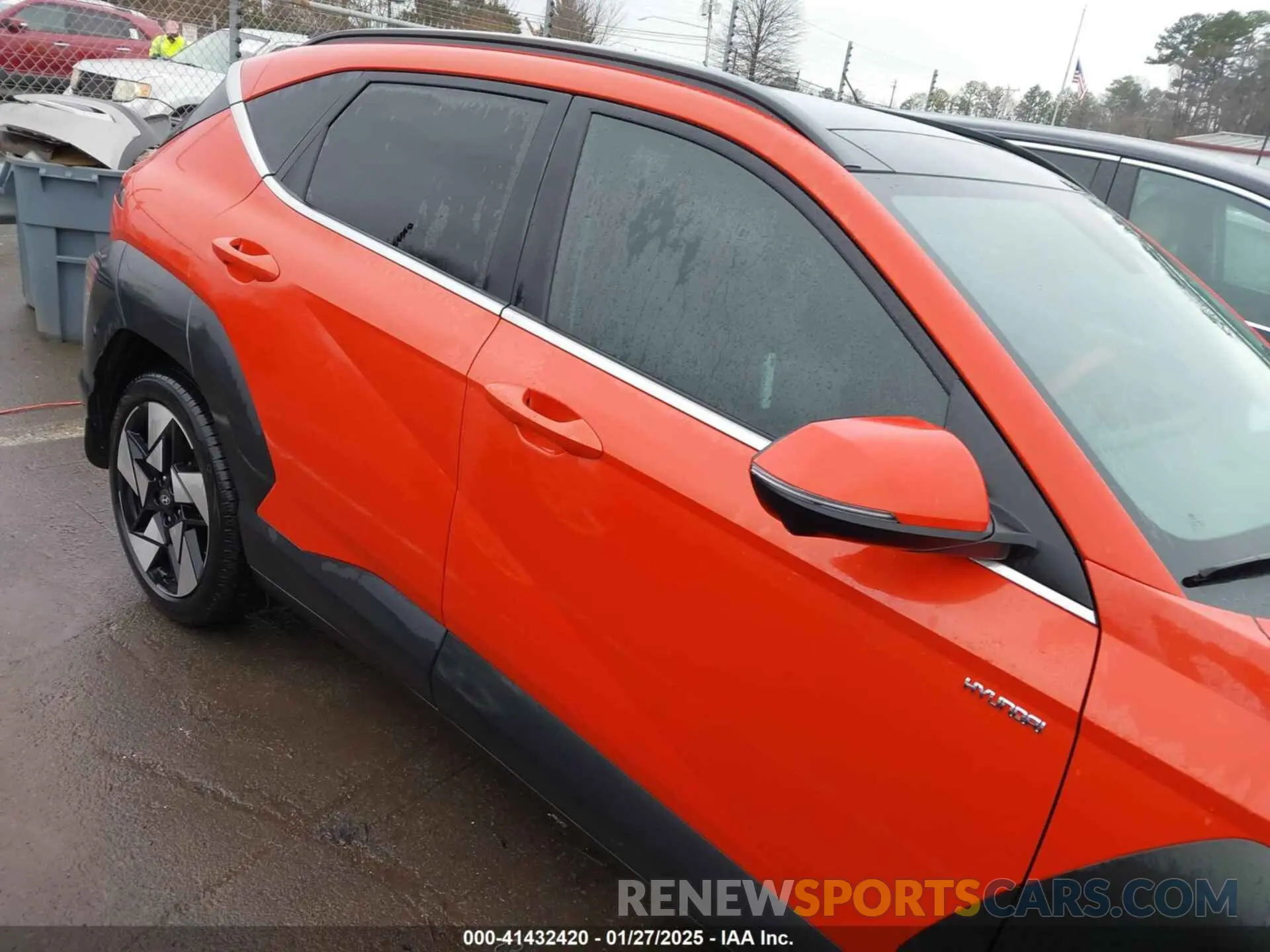 13 Photograph of a damaged car KM8HE3A36RU065595 HYUNDAI KONA 2024