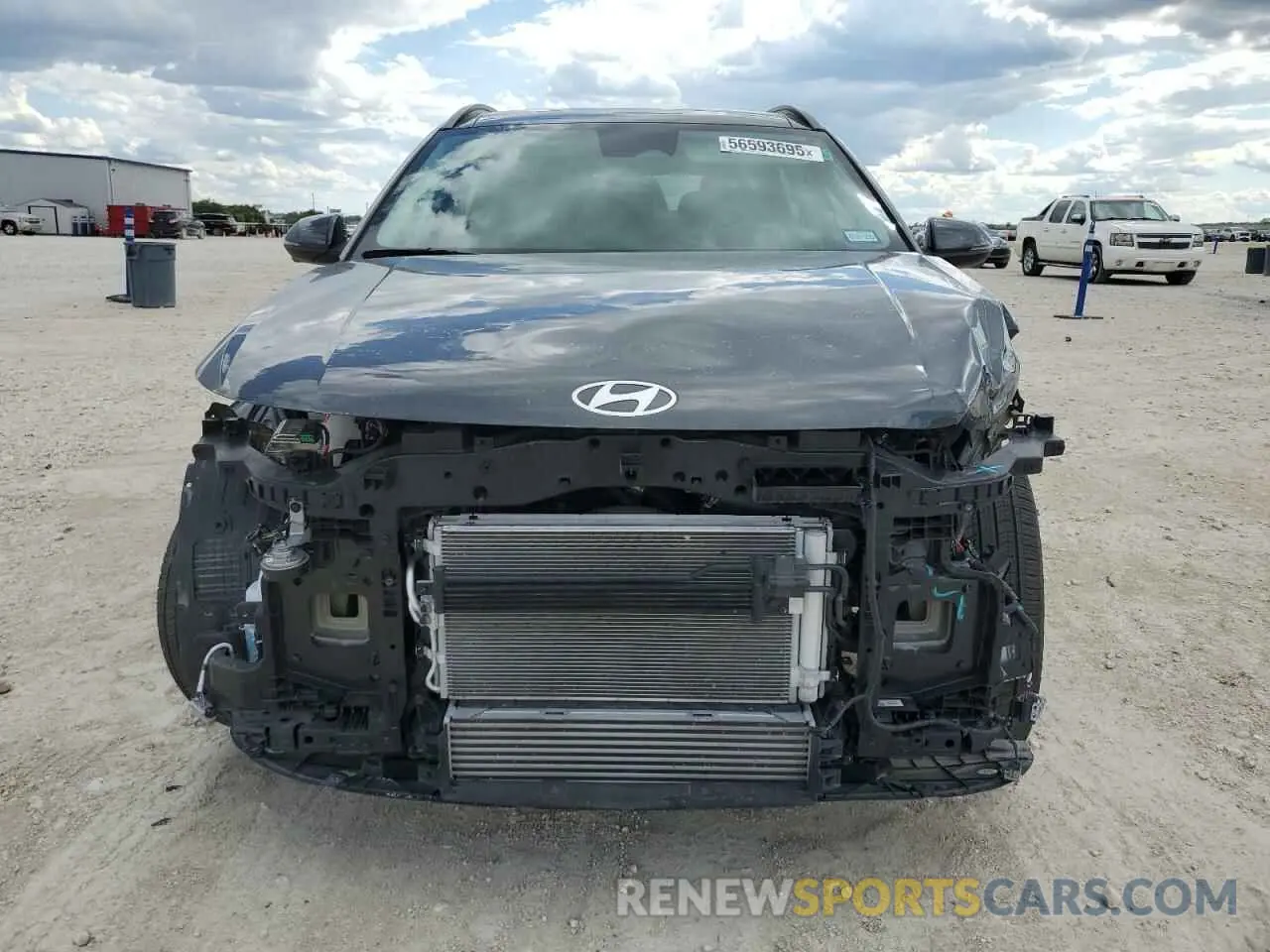 5 Photograph of a damaged car KM8HE3A38RU122198 HYUNDAI KONA 2024