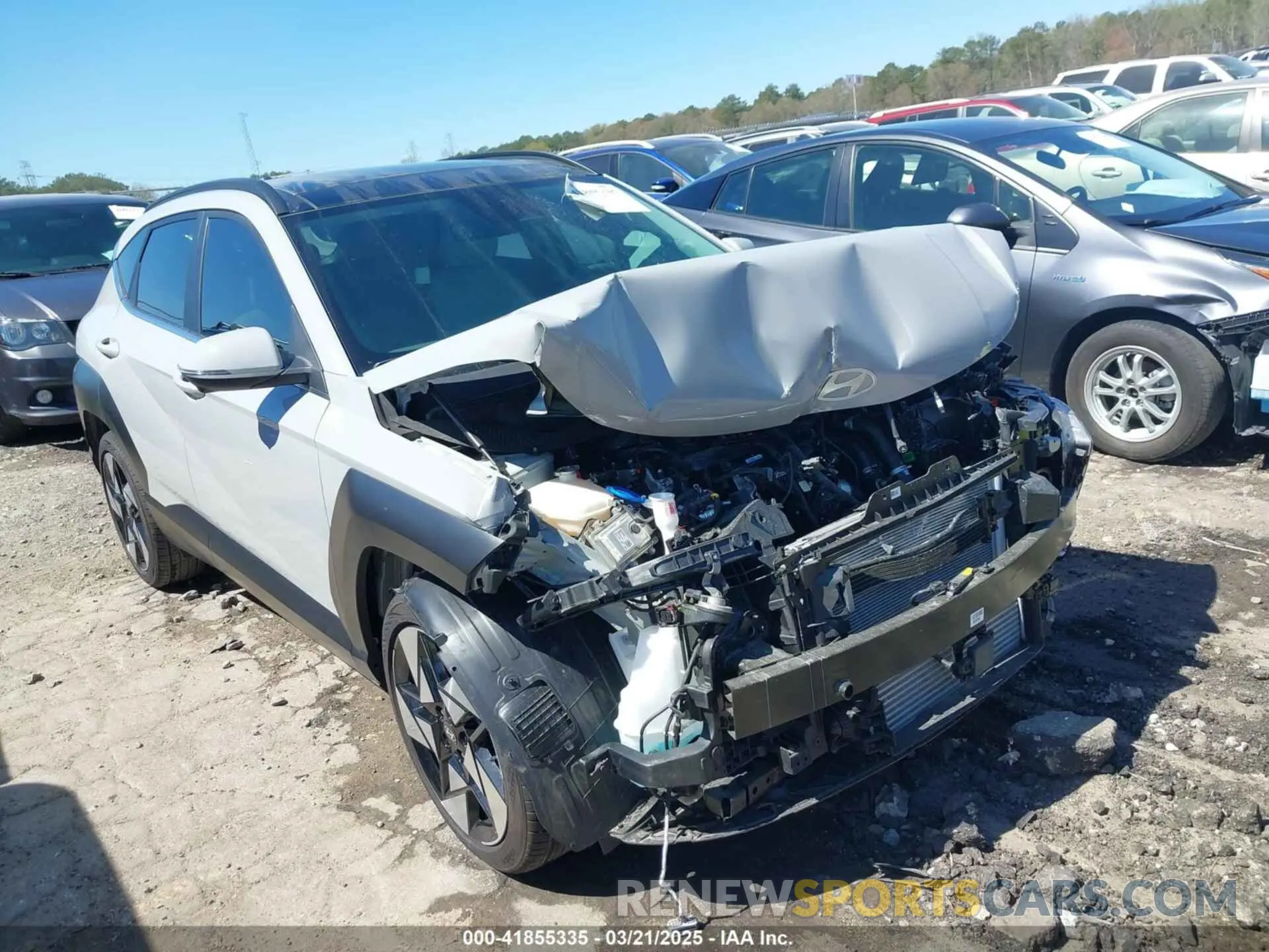 6 Photograph of a damaged car KM8HE3A39RU025611 HYUNDAI KONA 2024