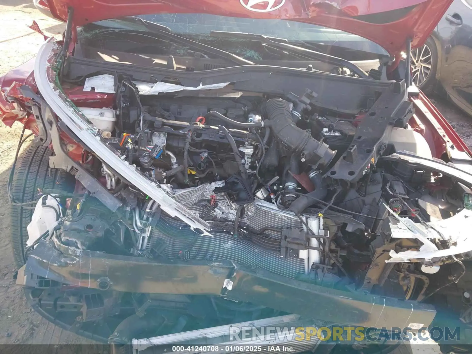 10 Photograph of a damaged car KM8HE3A39RU118399 HYUNDAI KONA 2024