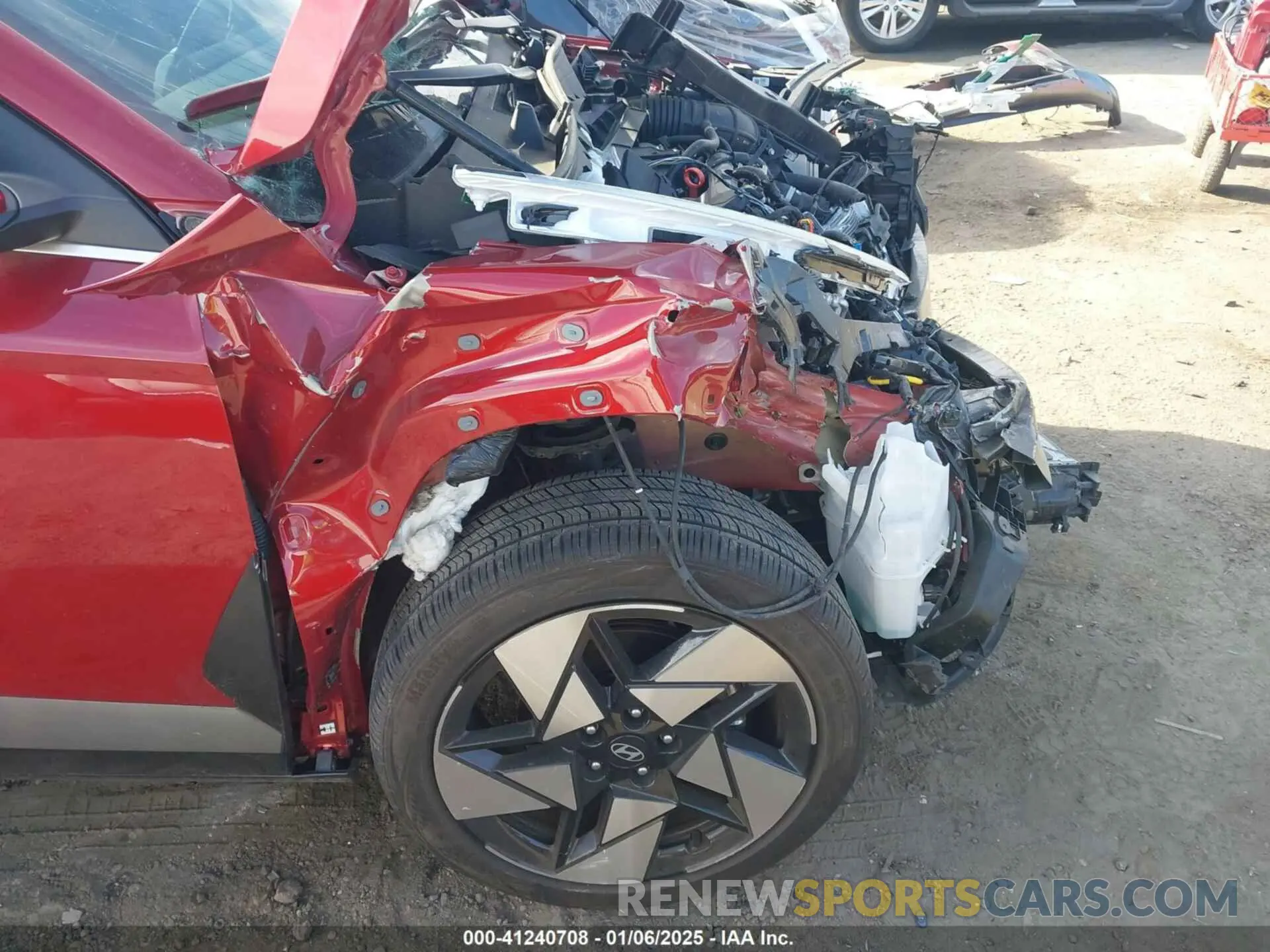 17 Photograph of a damaged car KM8HE3A39RU118399 HYUNDAI KONA 2024