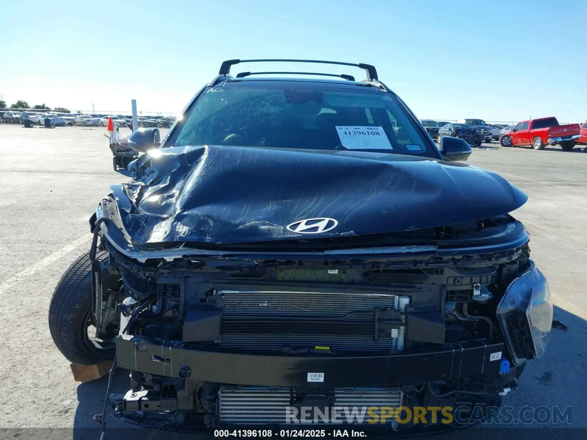 13 Photograph of a damaged car KM8HE3A39RU156344 HYUNDAI KONA 2024