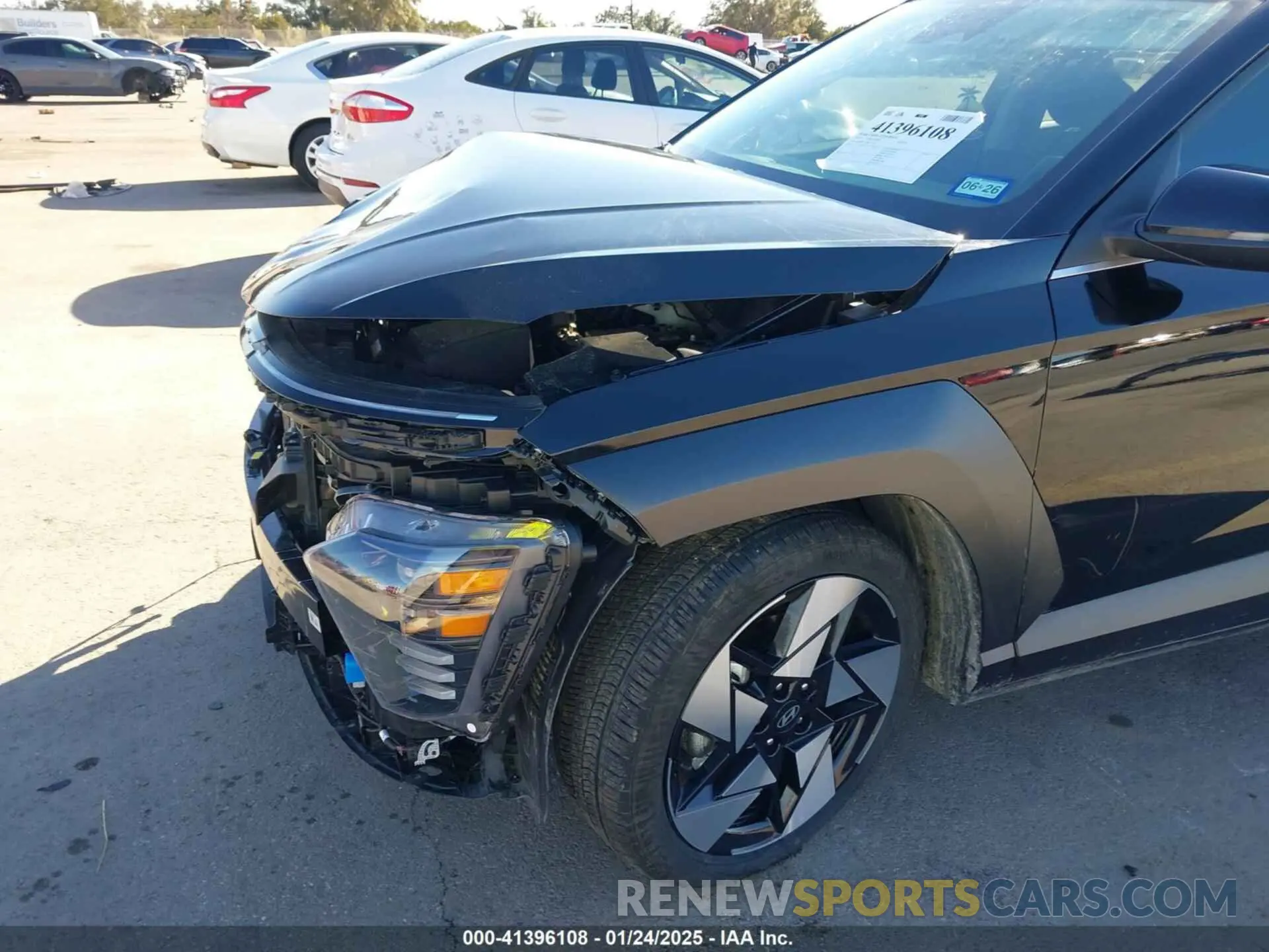 19 Photograph of a damaged car KM8HE3A39RU156344 HYUNDAI KONA 2024