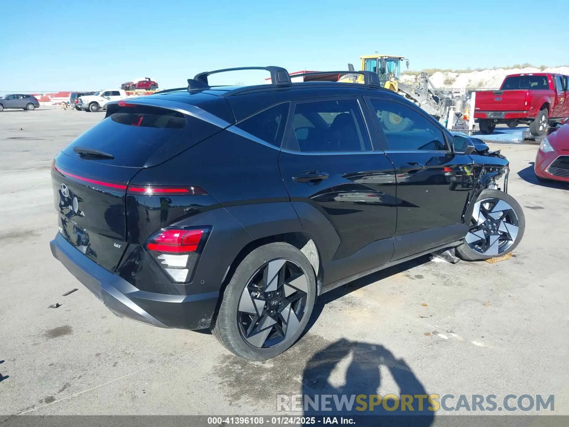4 Photograph of a damaged car KM8HE3A39RU156344 HYUNDAI KONA 2024