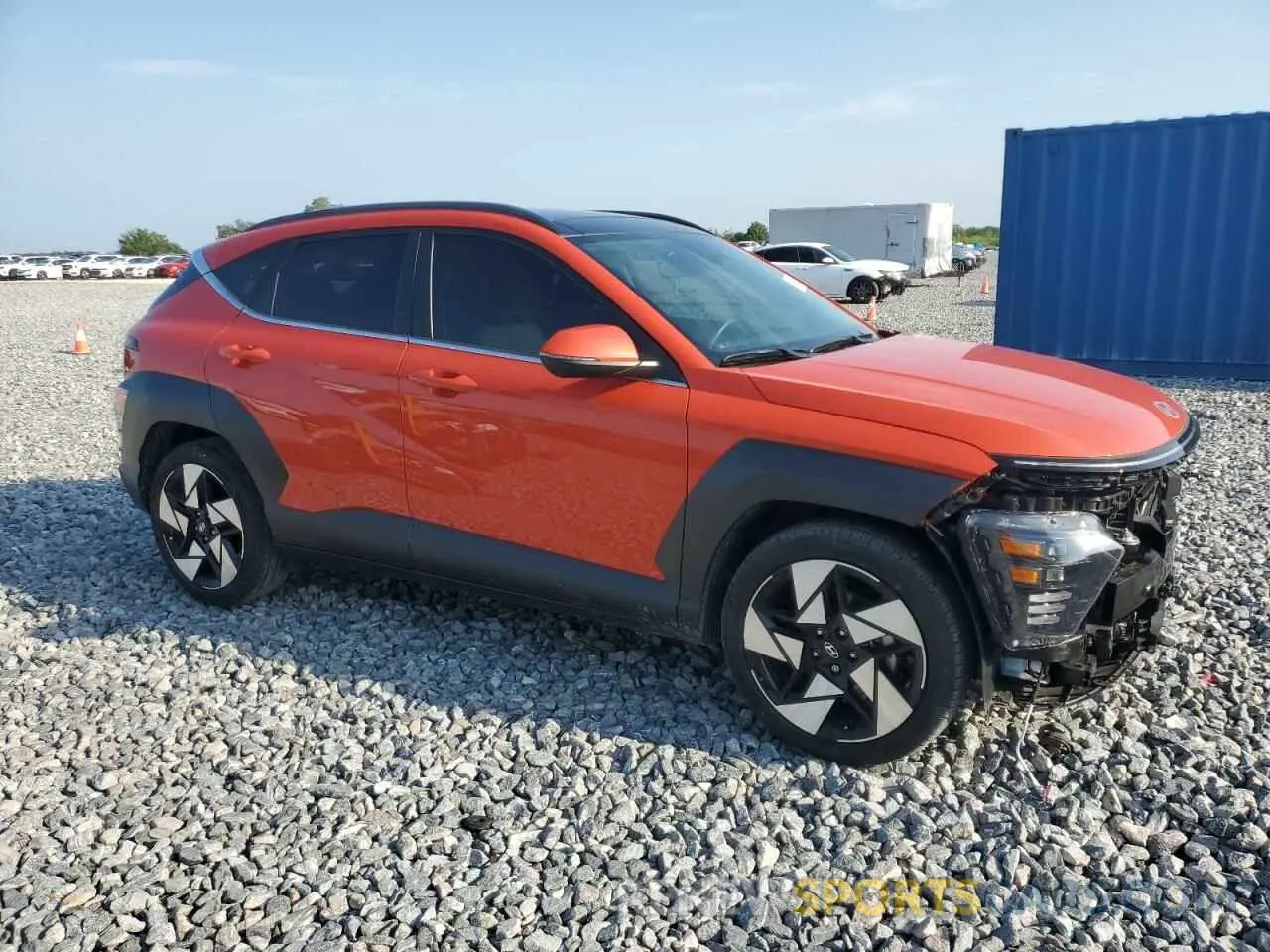 4 Photograph of a damaged car KM8HE3A3XRU081704 HYUNDAI KONA 2024