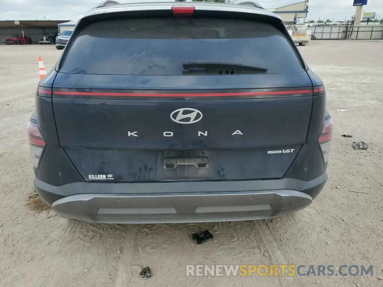 6 Photograph of a damaged car KM8HECA30RU055421 HYUNDAI KONA 2024