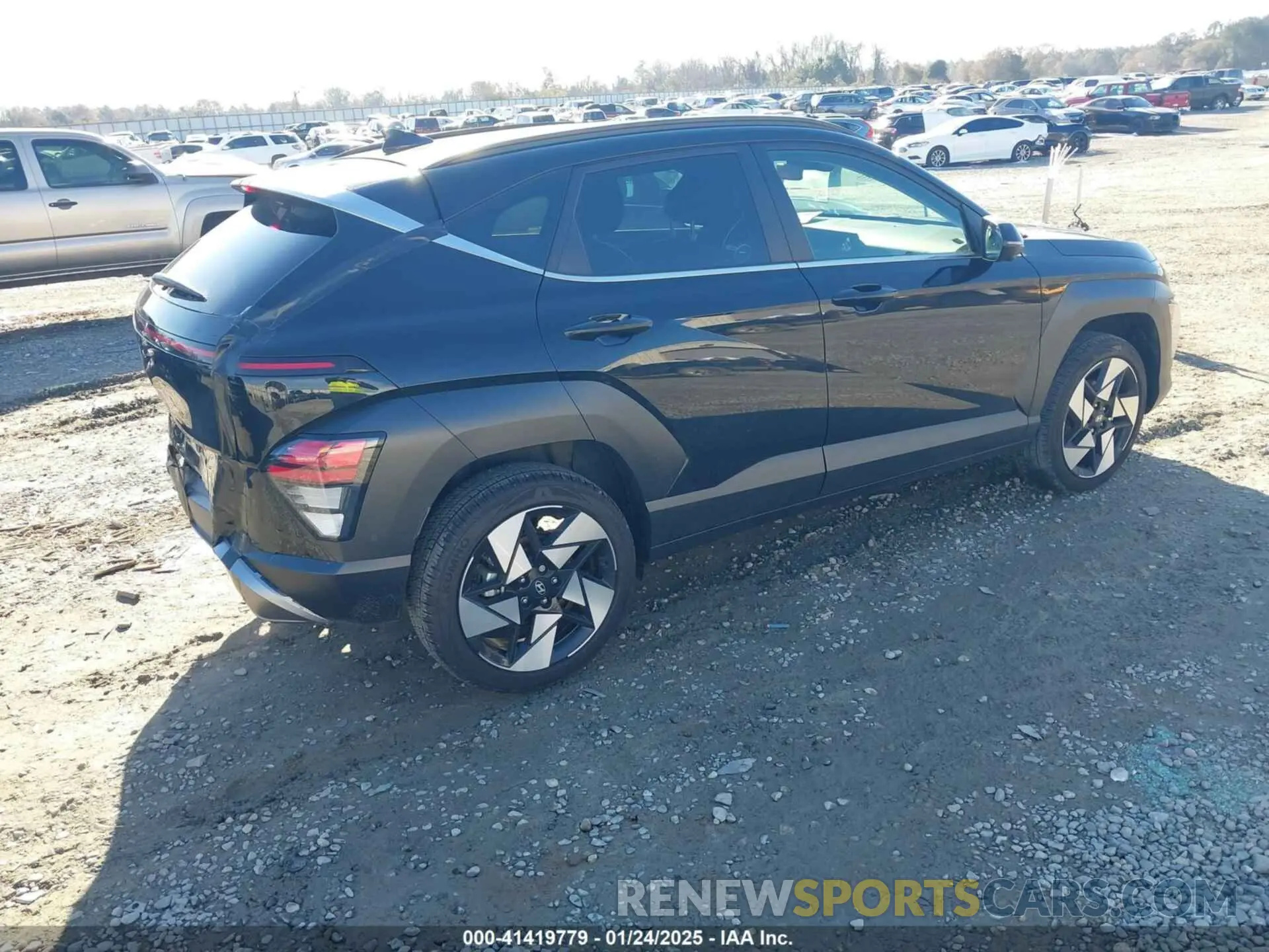 4 Photograph of a damaged car KM8HECA30RU121000 HYUNDAI KONA 2024