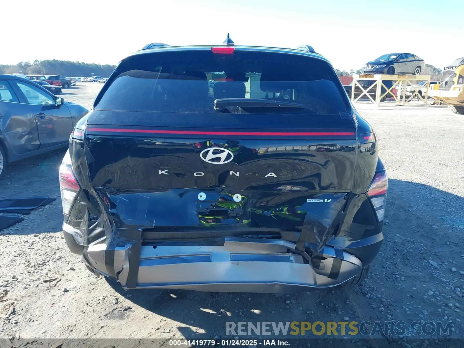 6 Photograph of a damaged car KM8HECA30RU121000 HYUNDAI KONA 2024