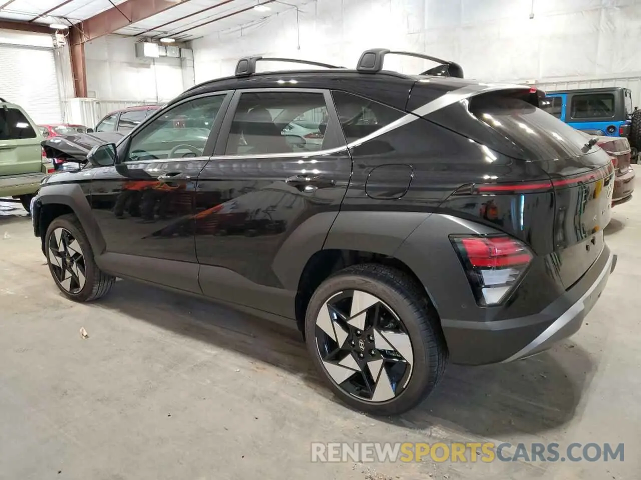 2 Photograph of a damaged car KM8HECA30RU171850 HYUNDAI KONA 2024