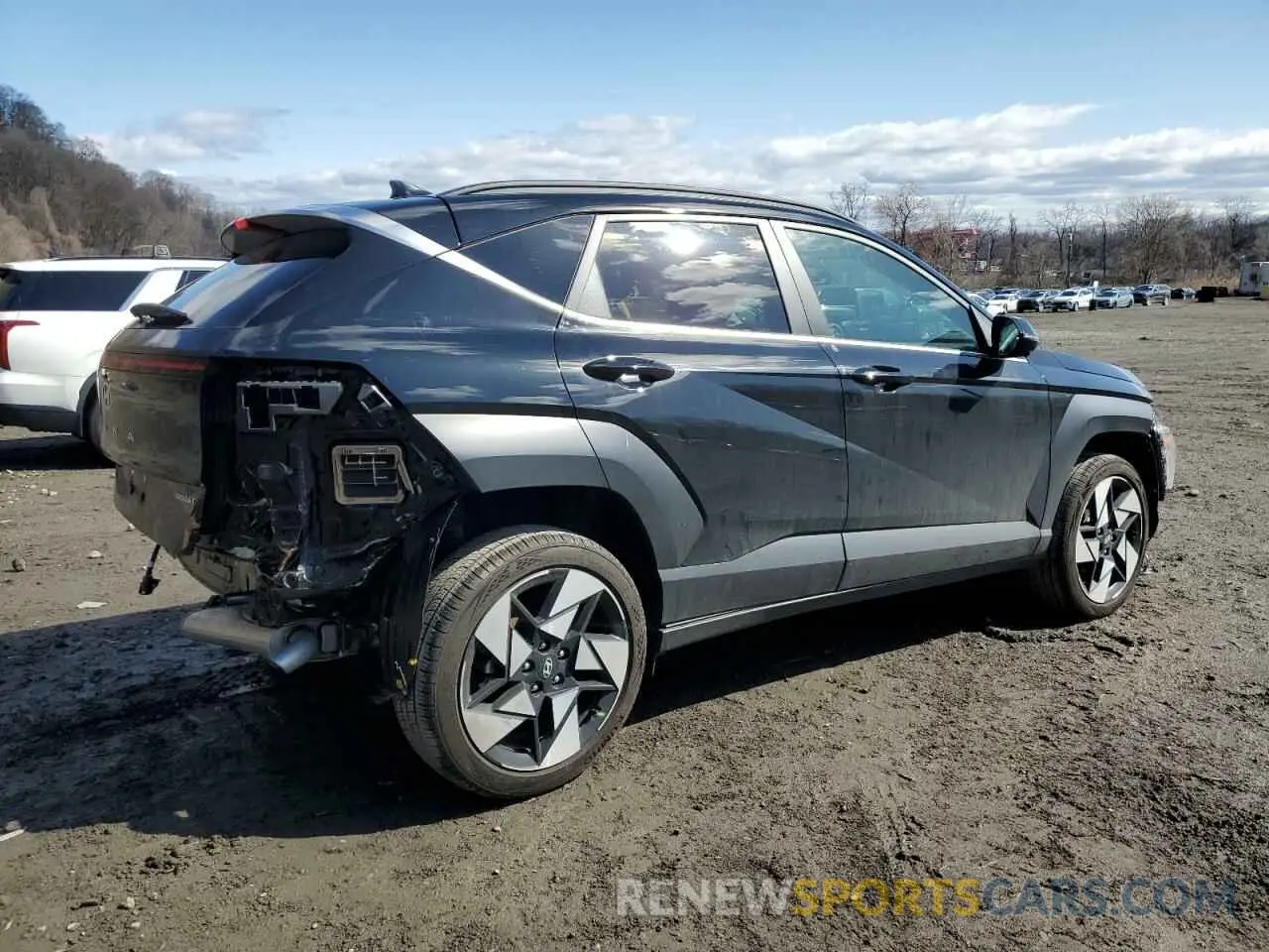 3 Photograph of a damaged car KM8HECA31RU115237 HYUNDAI KONA 2024
