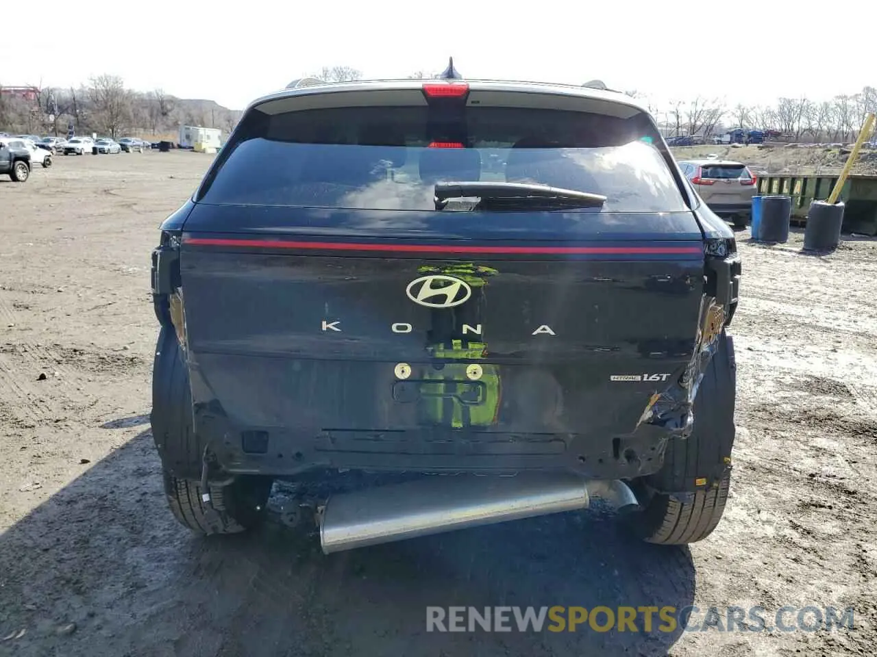 6 Photograph of a damaged car KM8HECA31RU115237 HYUNDAI KONA 2024