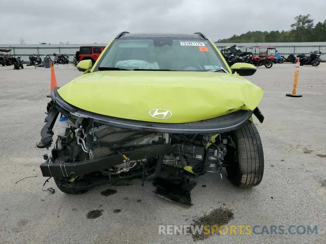 5 Photograph of a damaged car KM8HECA31RU117831 HYUNDAI KONA 2024