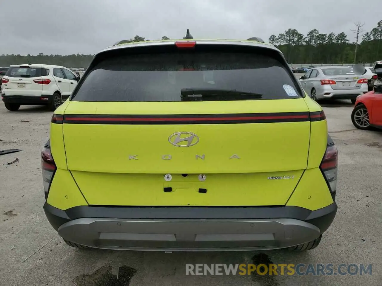 6 Photograph of a damaged car KM8HECA31RU117831 HYUNDAI KONA 2024
