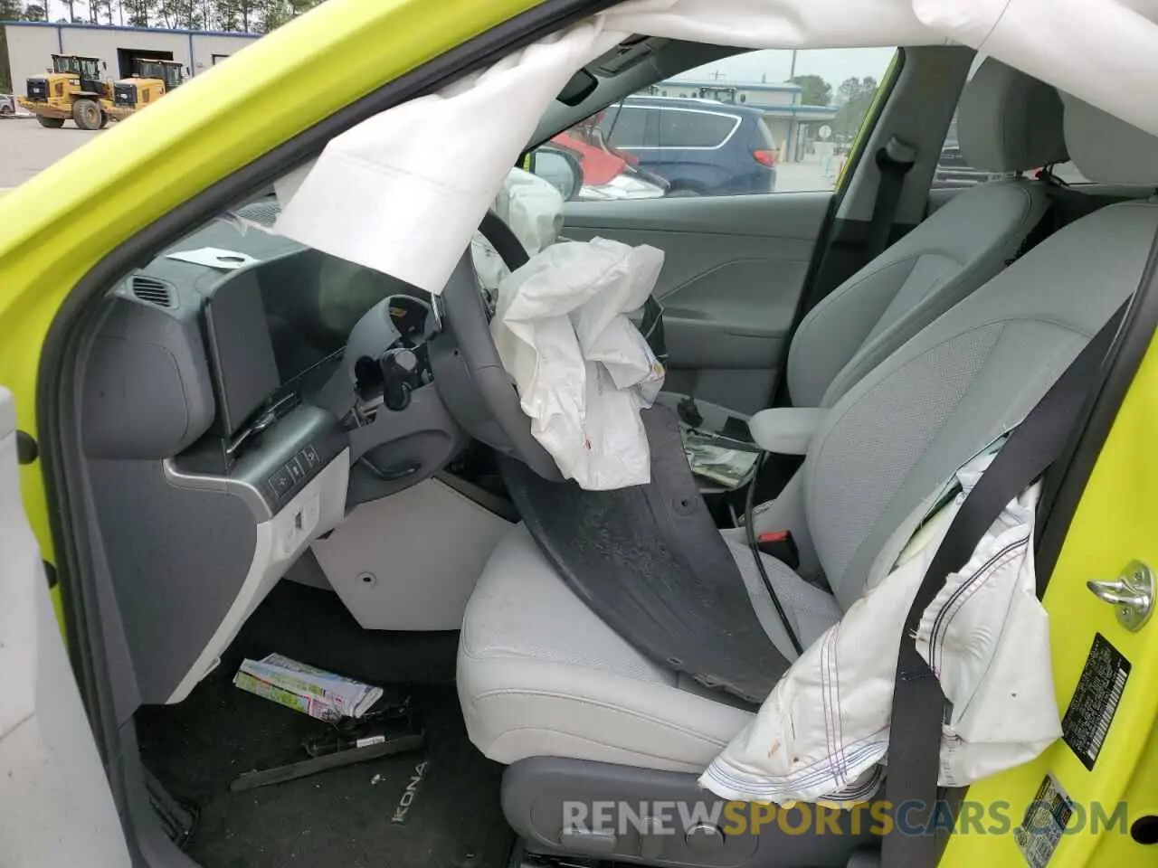 7 Photograph of a damaged car KM8HECA31RU117831 HYUNDAI KONA 2024