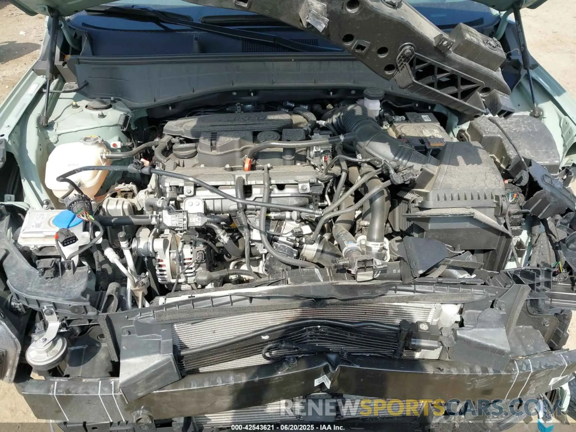 10 Photograph of a damaged car KM8HECA32RU042640 HYUNDAI KONA 2024