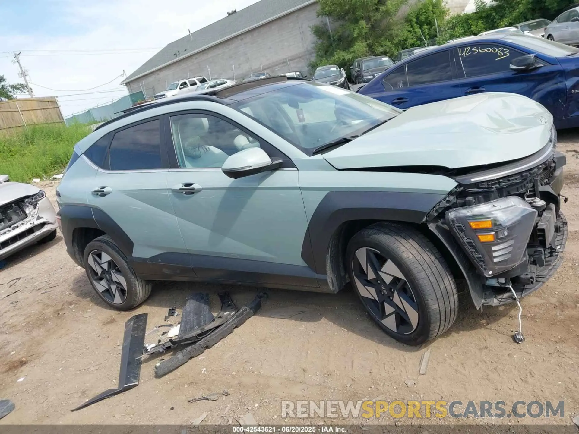 12 Photograph of a damaged car KM8HECA32RU042640 HYUNDAI KONA 2024