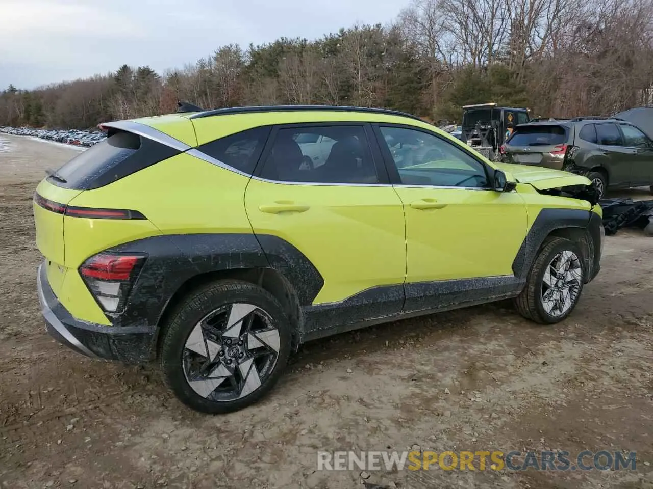 3 Photograph of a damaged car KM8HECA32RU057753 HYUNDAI KONA 2024