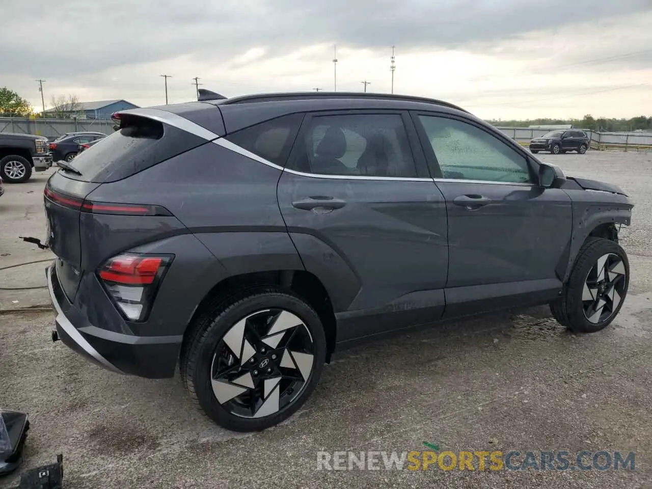 3 Photograph of a damaged car KM8HECA32RU172868 HYUNDAI KONA 2024