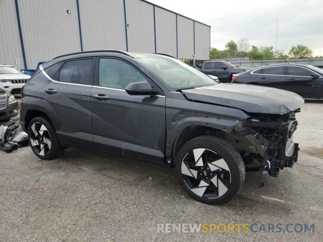 4 Photograph of a damaged car KM8HECA32RU172868 HYUNDAI KONA 2024