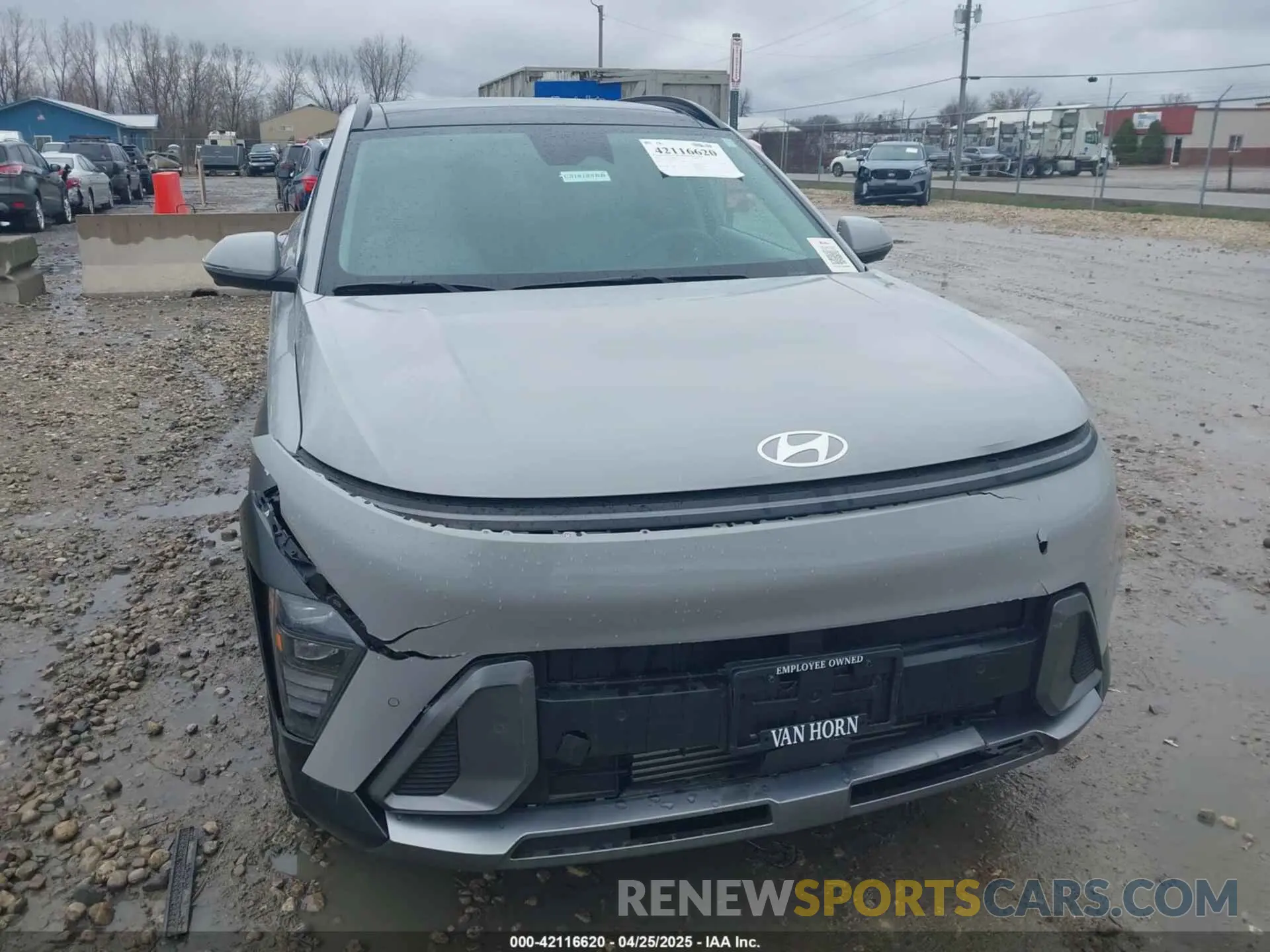 6 Photograph of a damaged car KM8HECA33RU040170 HYUNDAI KONA 2024