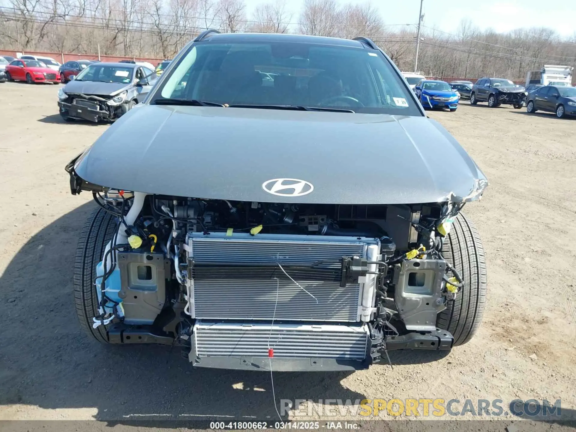 13 Photograph of a damaged car KM8HECA33RU166240 HYUNDAI KONA 2024
