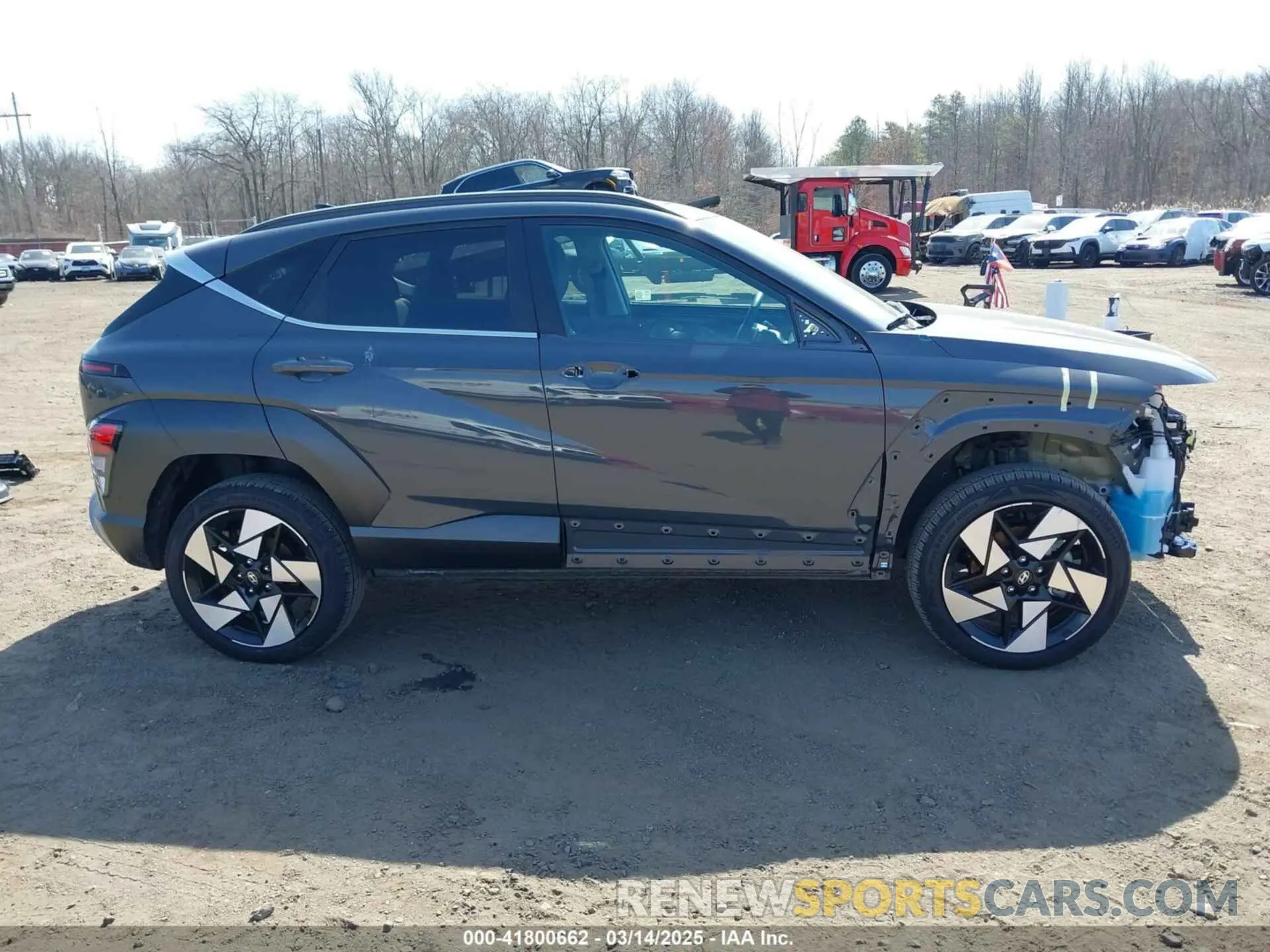 14 Photograph of a damaged car KM8HECA33RU166240 HYUNDAI KONA 2024