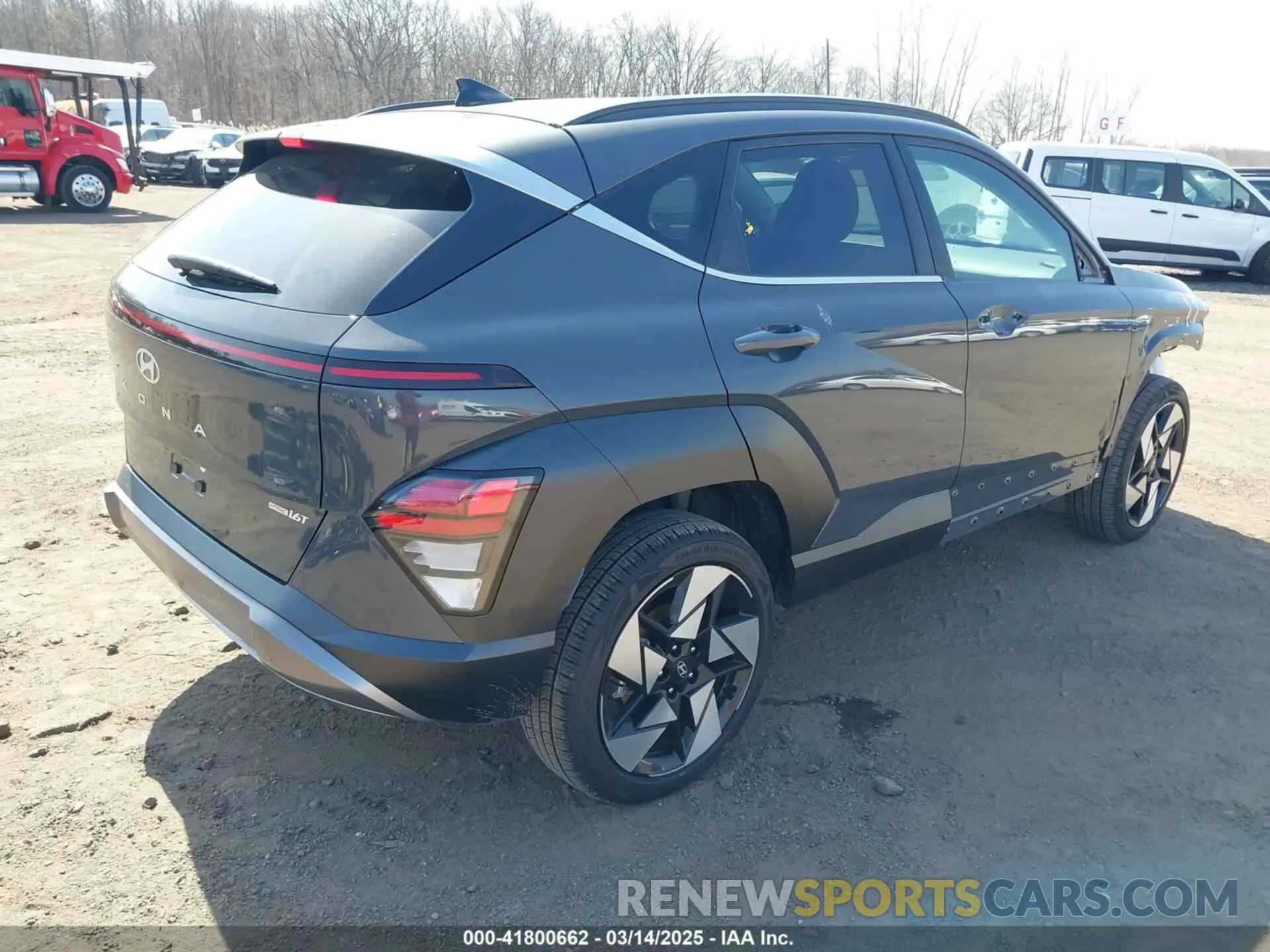 4 Photograph of a damaged car KM8HECA33RU166240 HYUNDAI KONA 2024