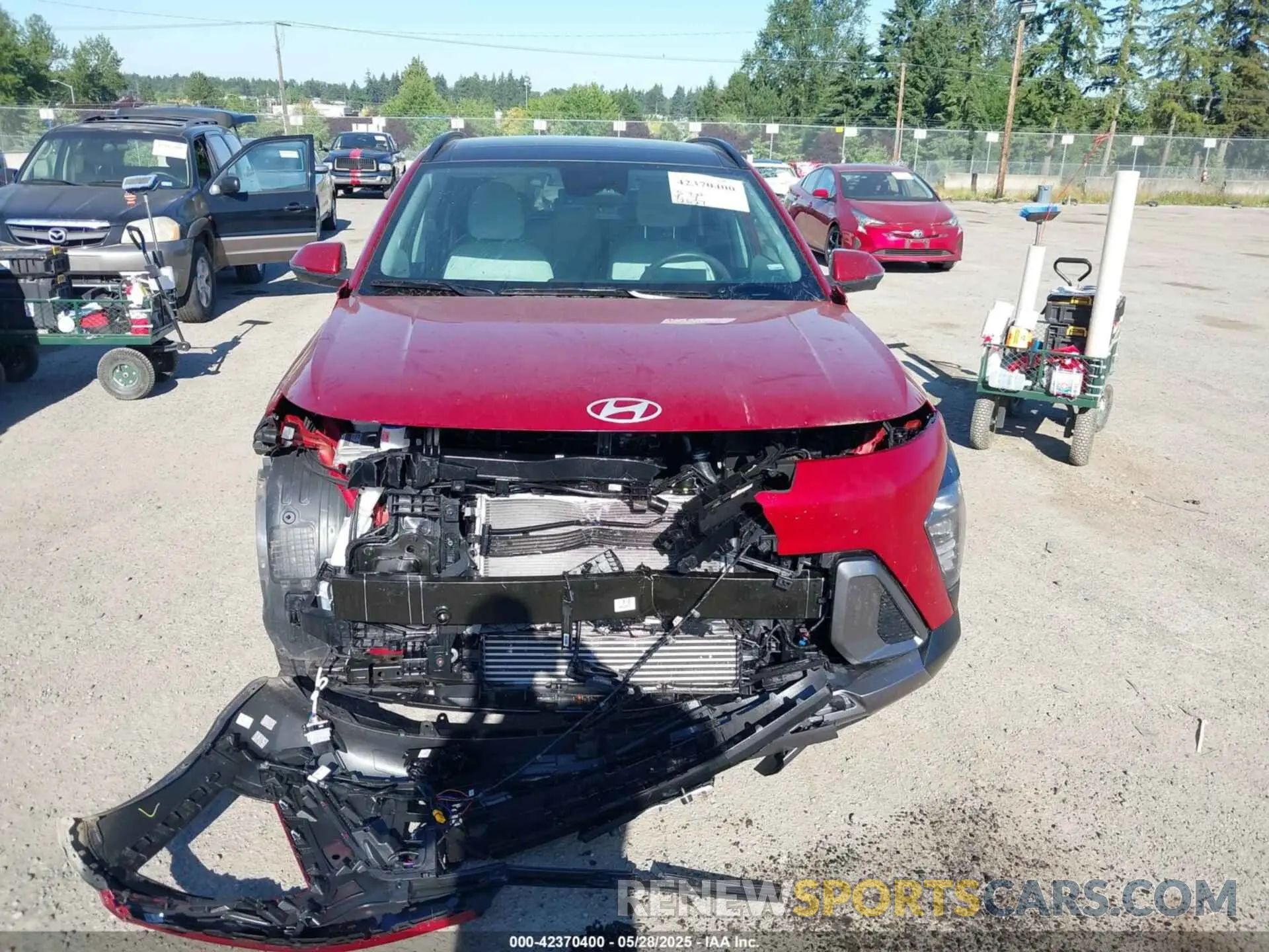 13 Photograph of a damaged car KM8HECA36RU167866 HYUNDAI KONA 2024