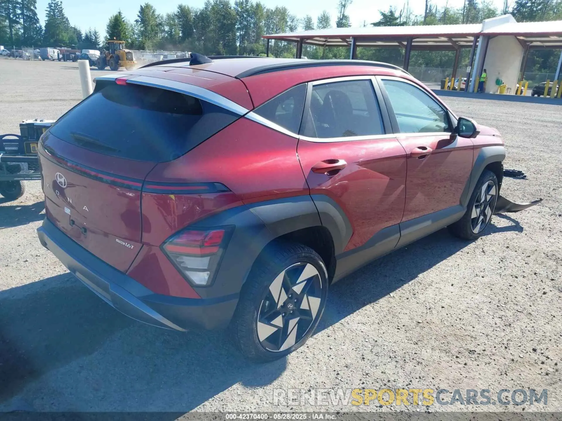 4 Photograph of a damaged car KM8HECA36RU167866 HYUNDAI KONA 2024