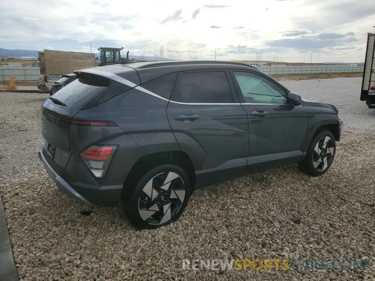 3 Photograph of a damaged car KM8HECA39RU024491 HYUNDAI KONA 2024