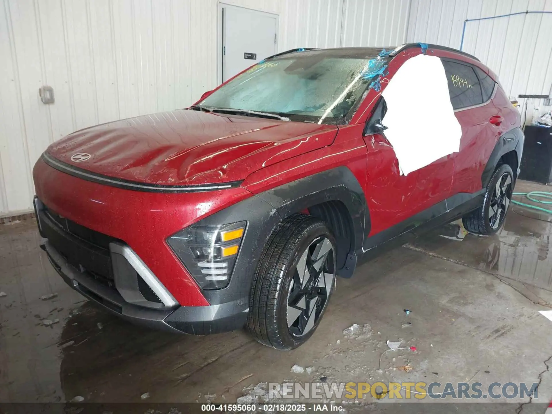 2 Photograph of a damaged car KM8HECA39RU167604 HYUNDAI KONA 2024