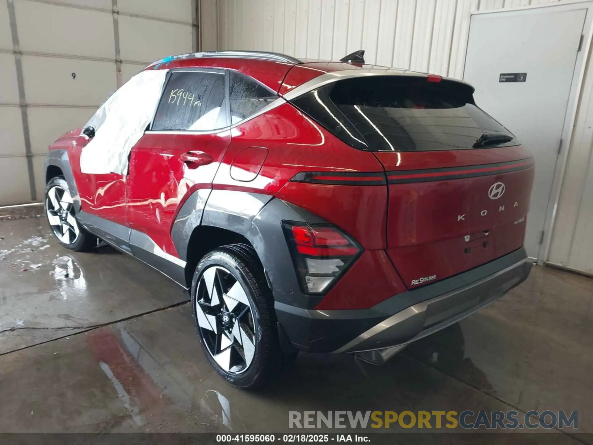 3 Photograph of a damaged car KM8HECA39RU167604 HYUNDAI KONA 2024
