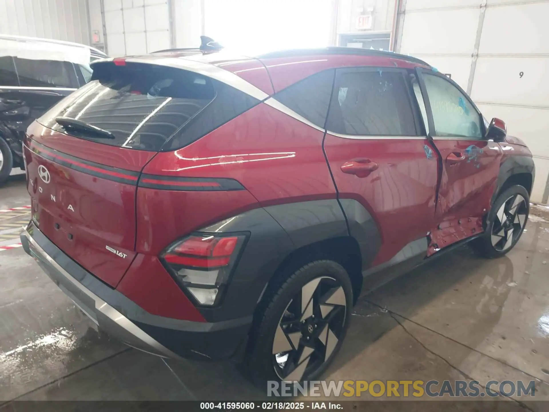 4 Photograph of a damaged car KM8HECA39RU167604 HYUNDAI KONA 2024