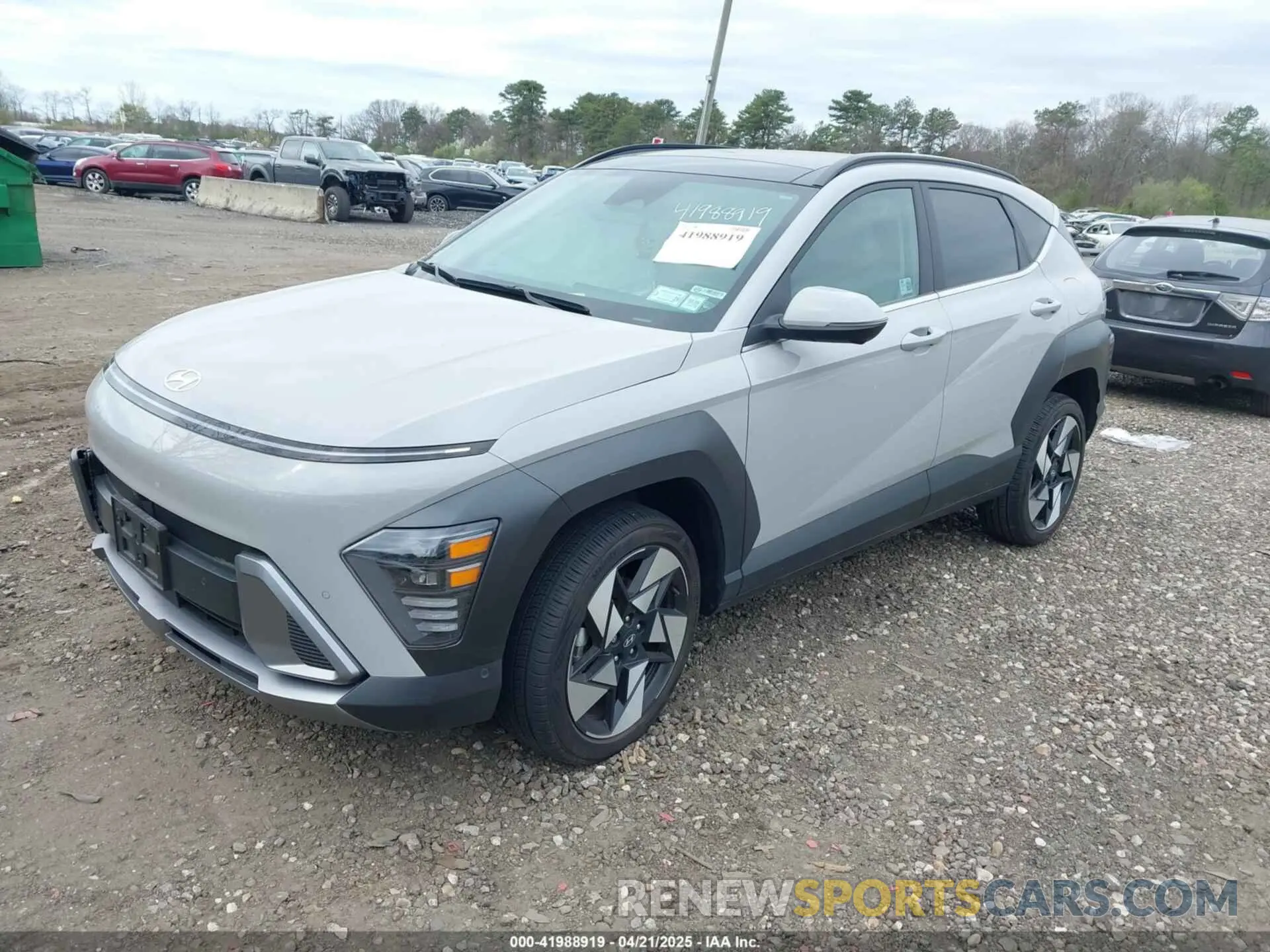 2 Photograph of a damaged car KM8HECA3XRU088572 HYUNDAI KONA 2024