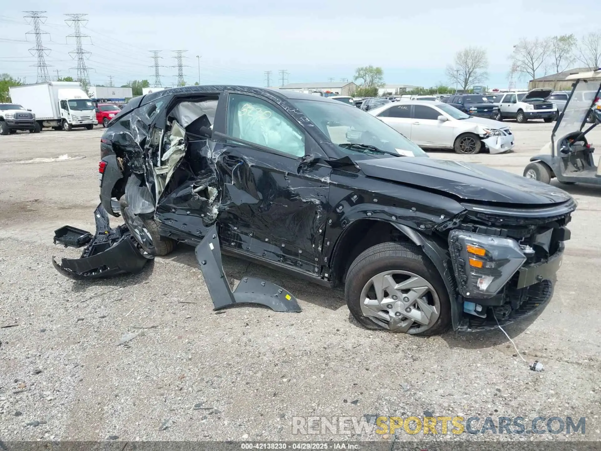 1 Photograph of a damaged car KM8HA3AB0SU265154 HYUNDAI KONA 2025
