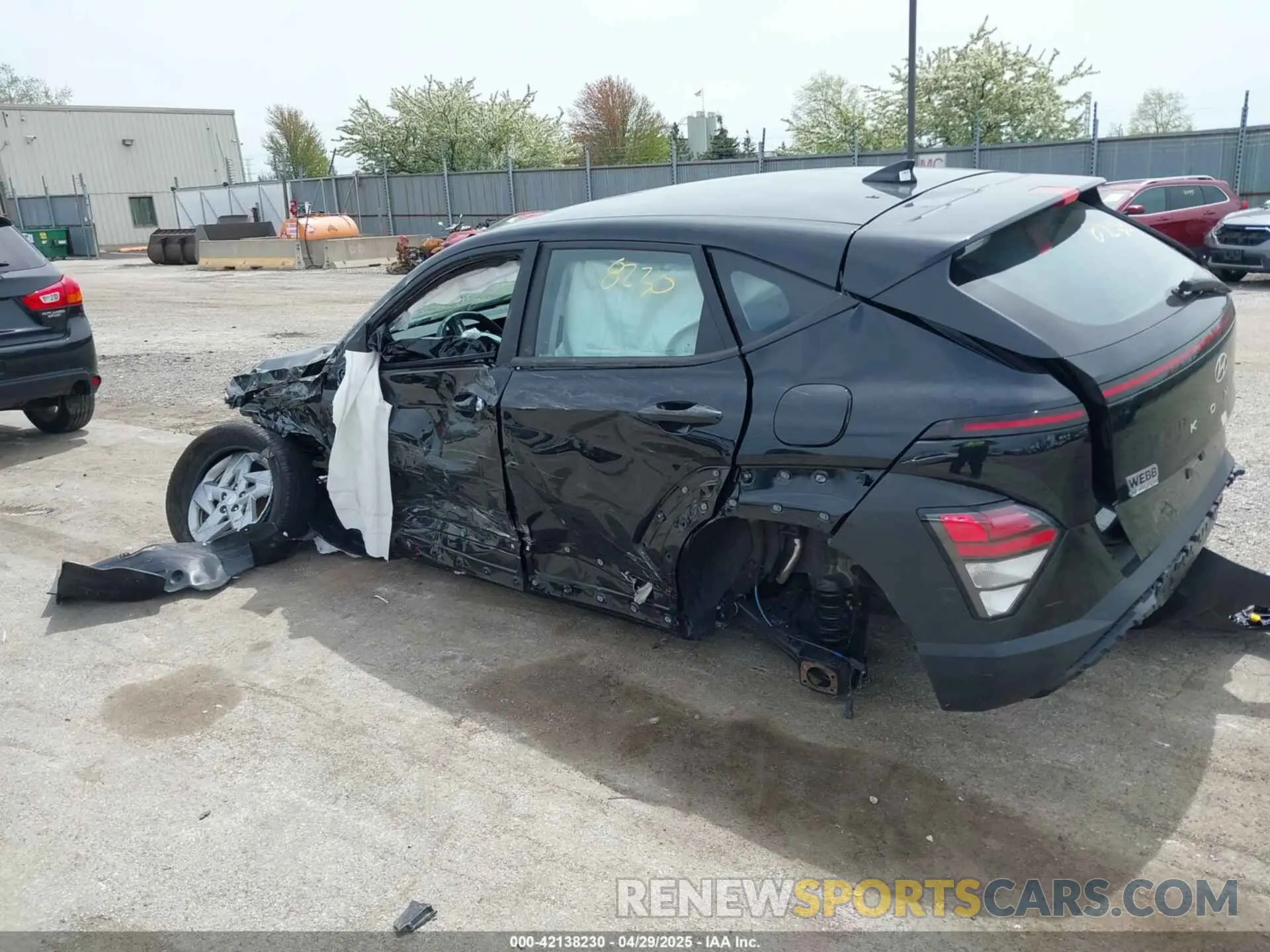 6 Photograph of a damaged car KM8HA3AB0SU265154 HYUNDAI KONA 2025