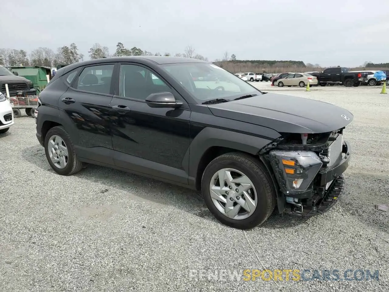 4 Photograph of a damaged car KM8HA3AB2SU230986 HYUNDAI KONA 2025